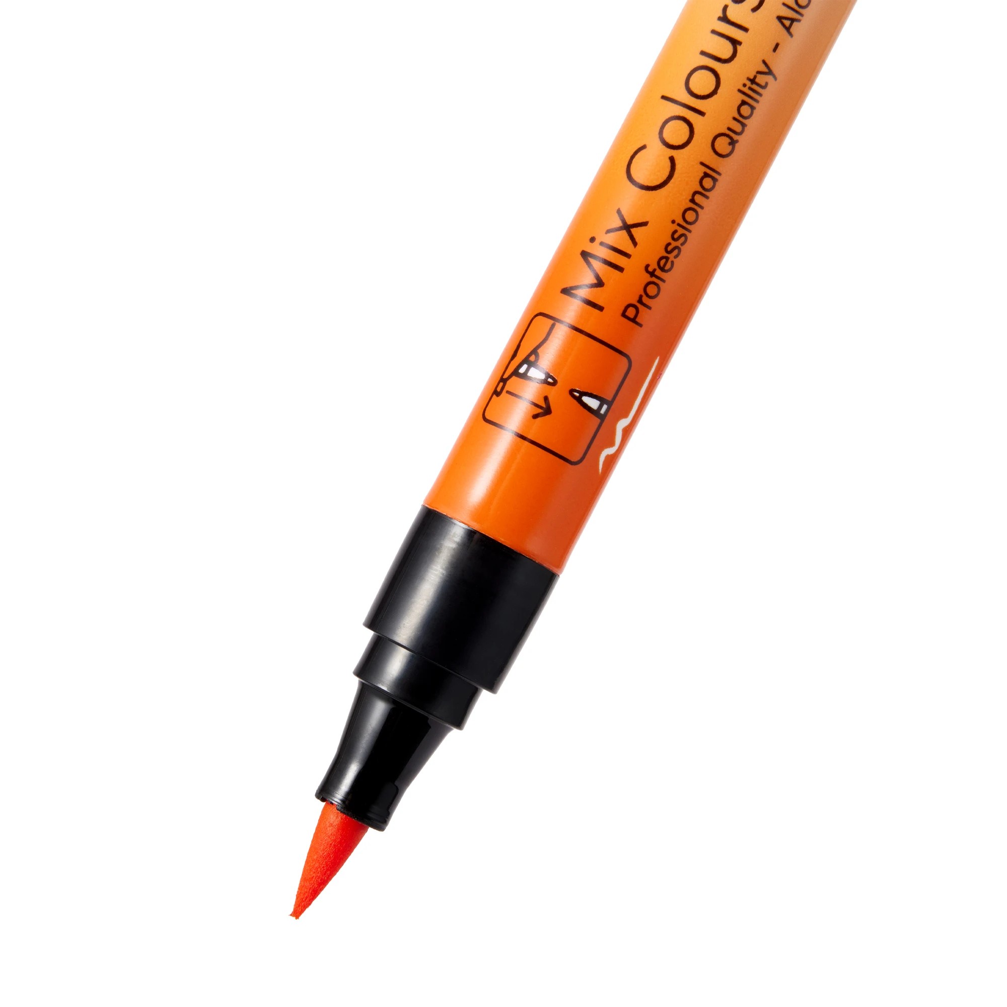 3 6 Pack Mix Colour Markers - Sunset, 3 of 4