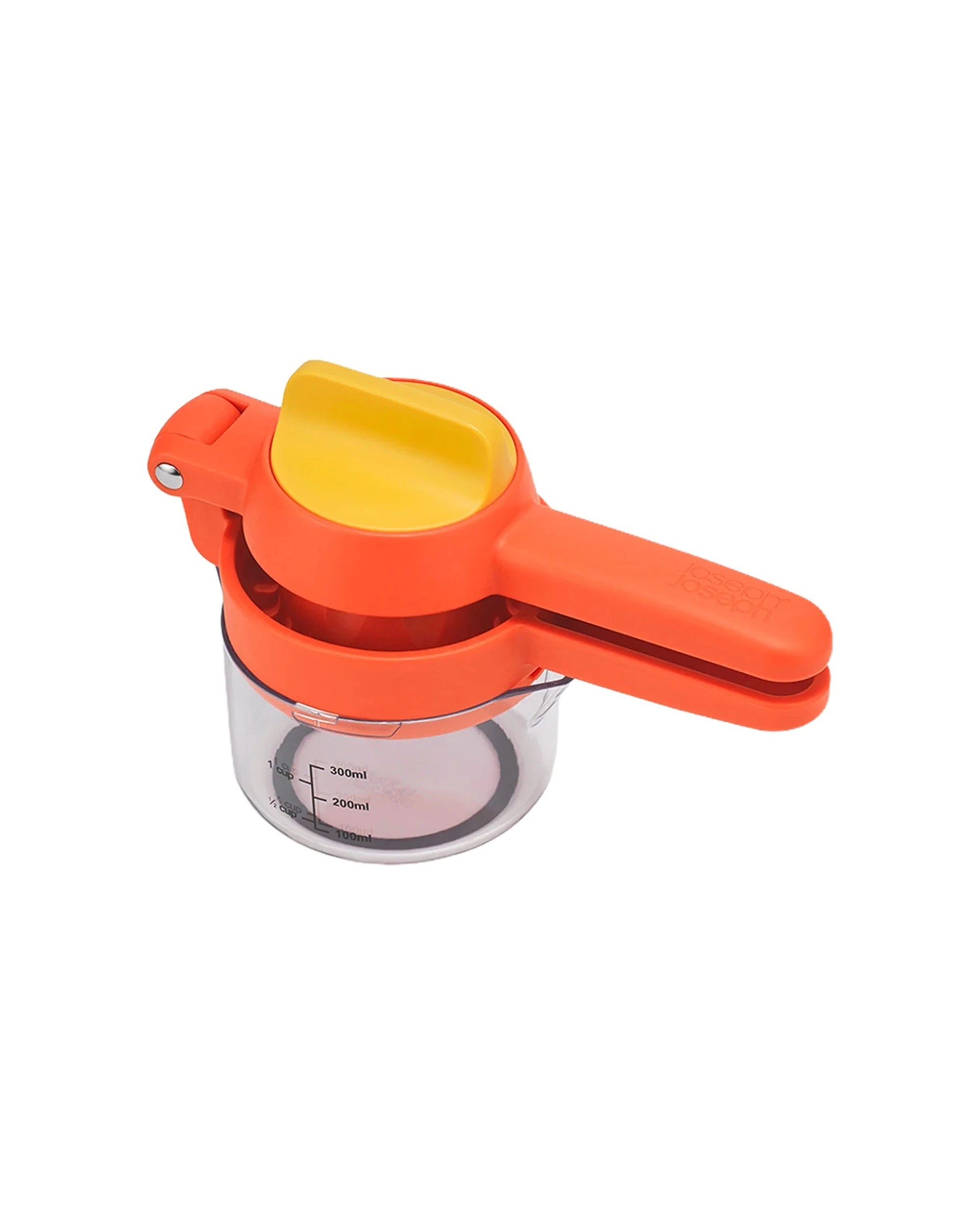 1 Joseph Joseph JuiceMax Plus Citrus Juicer Kitchen Tool Dual-Action 300ml - Orange, 1 of 4