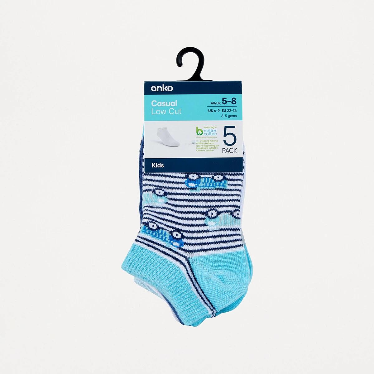 3 5 Pack Low Cut Socks Truck, 3 of 3