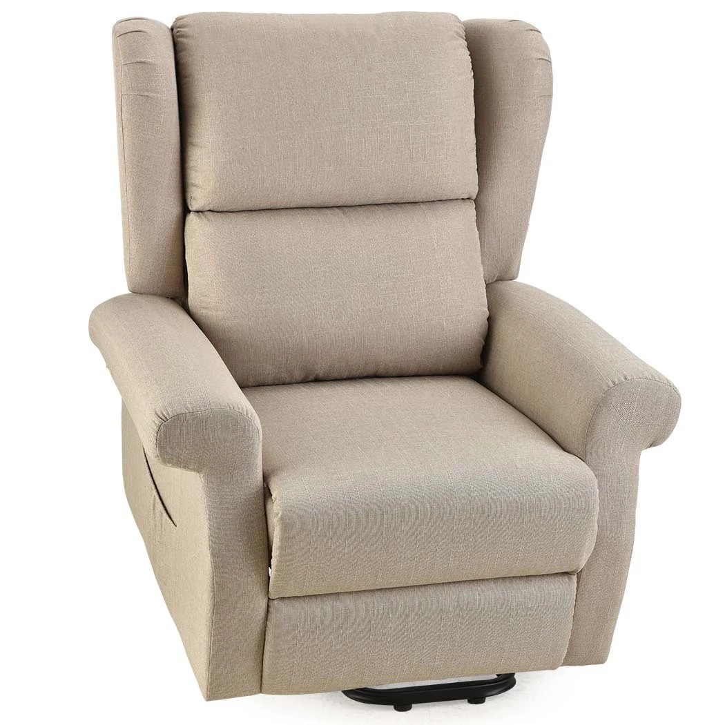 1 Fortia Electric Recliner Lift Heat Chair - Beige, 1 of 1