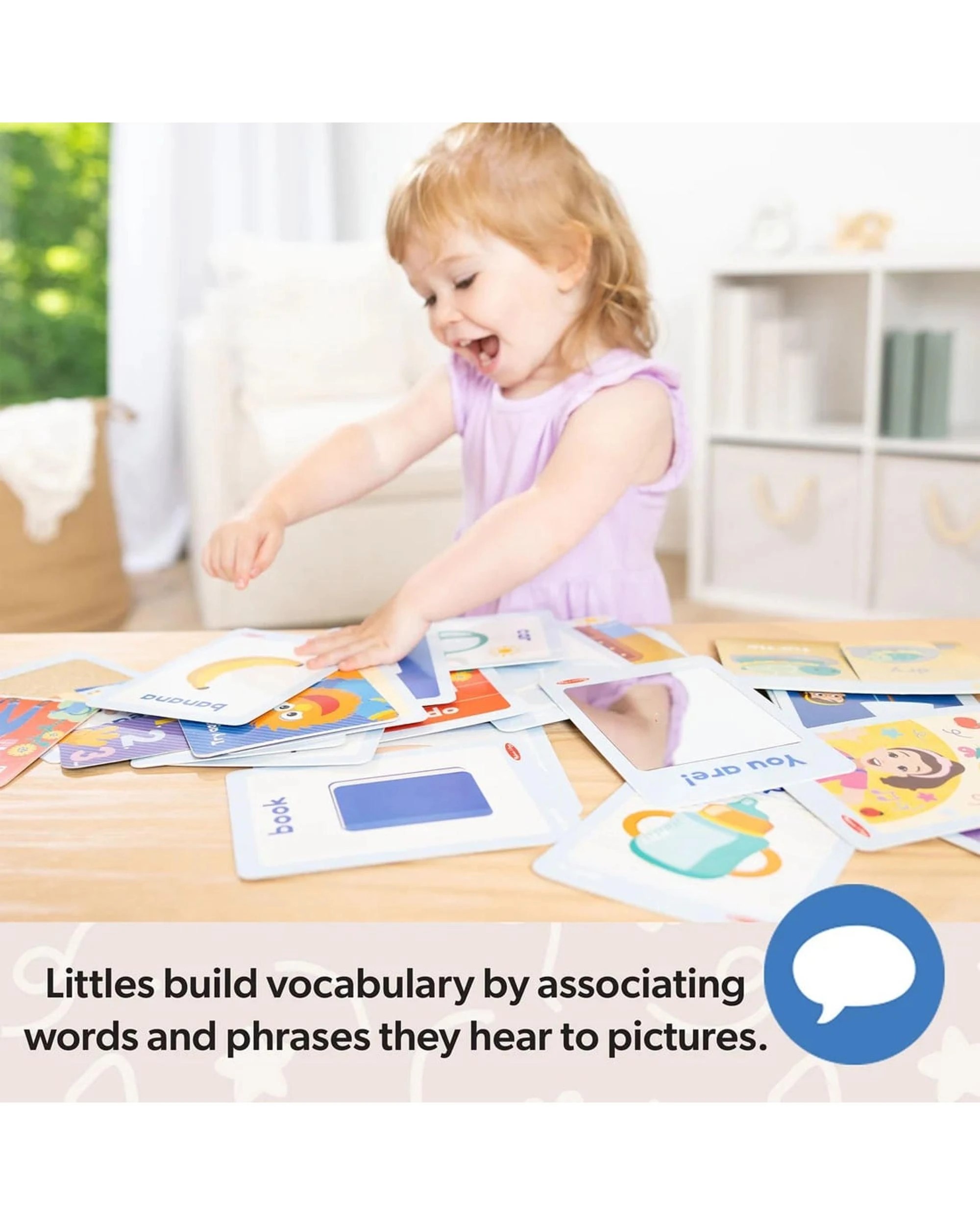 7 Melissa and Doug Ms Rachel First Words Sensory Flash Cards, 7 of 9
