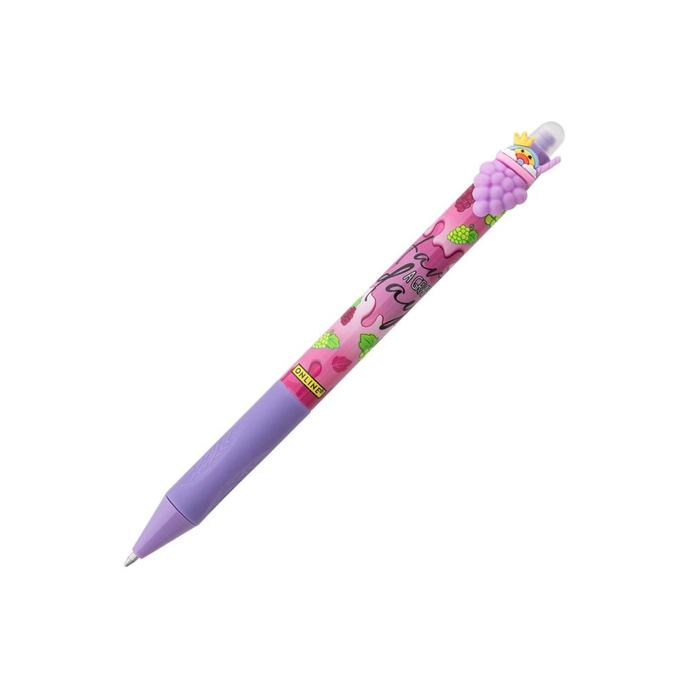 1 ONLINE magiXX Fun Erasable Gel Pen Grape Time, 1 of 3