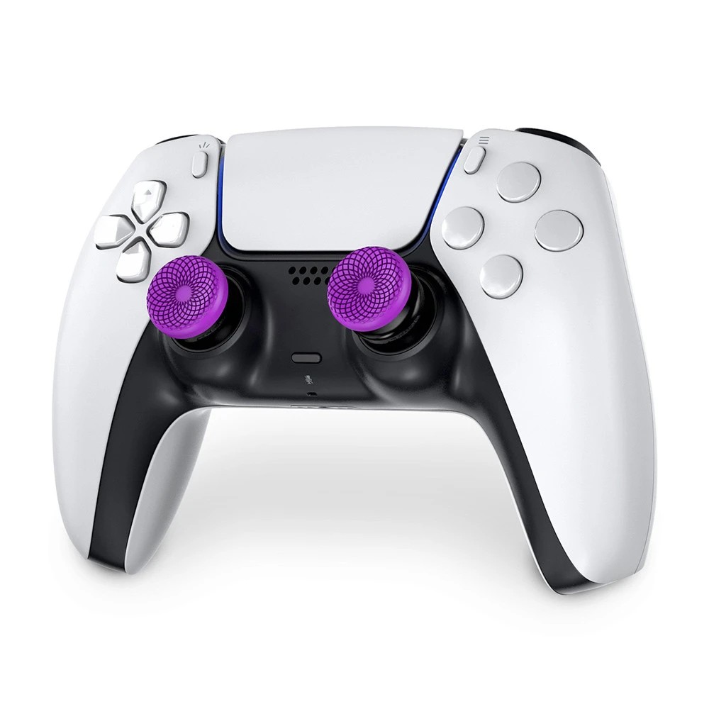 3 KontrolFreek - Playstation FPS Frenzy Edition Performance Thumbsticks - Purple - Purple, 3 of 3