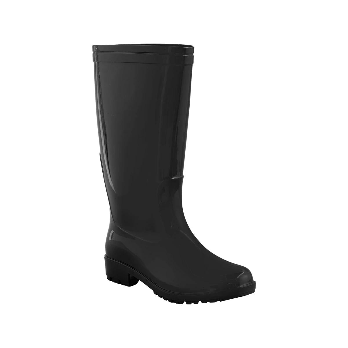 1 Long Rainboots Black, 1 of 4