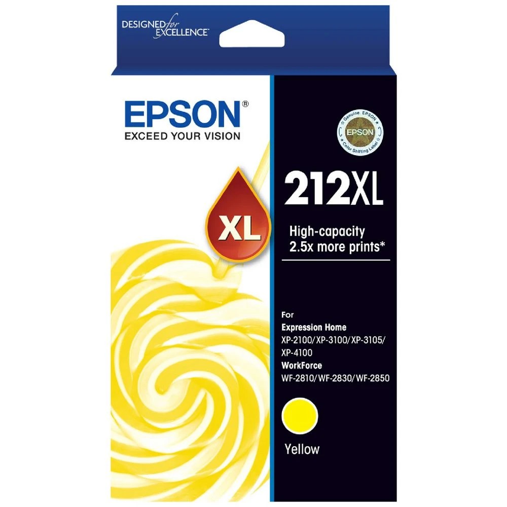 1 Epson 212XL Ink Cartridge Yellow, 1 of 1