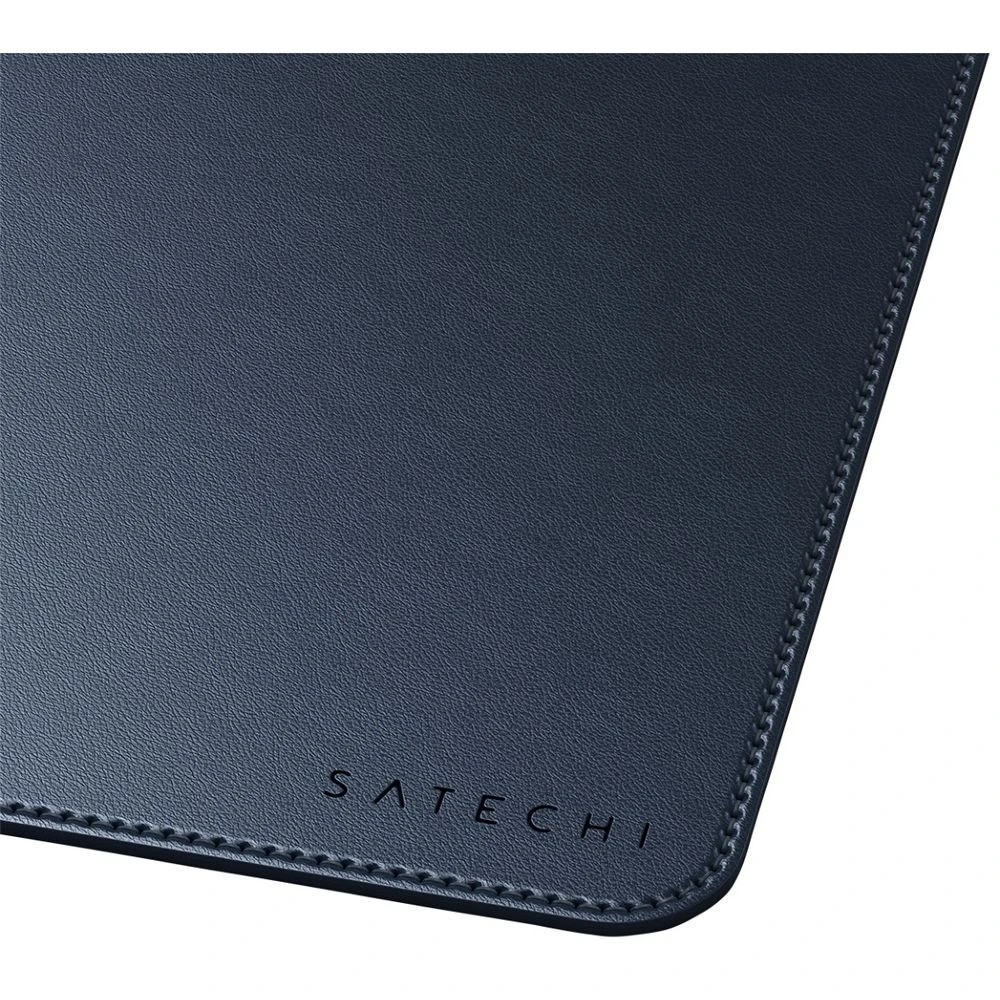 3 Satechi Vegan Leather Desk Mat Navy, 3 of 5