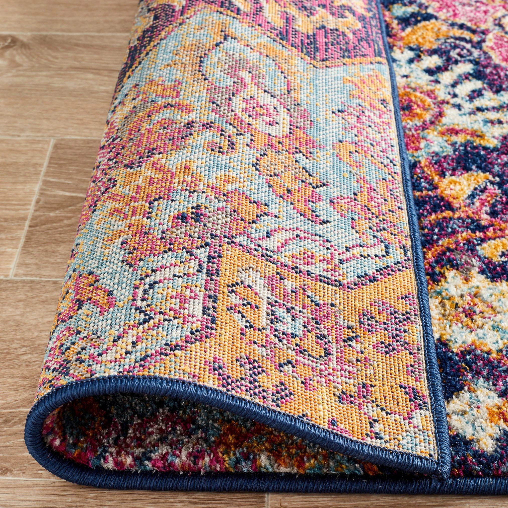 7 Common Ground Rugs Gallery 867 330x240cm - Extra Large Floor Rug - Pink, 7 of 7