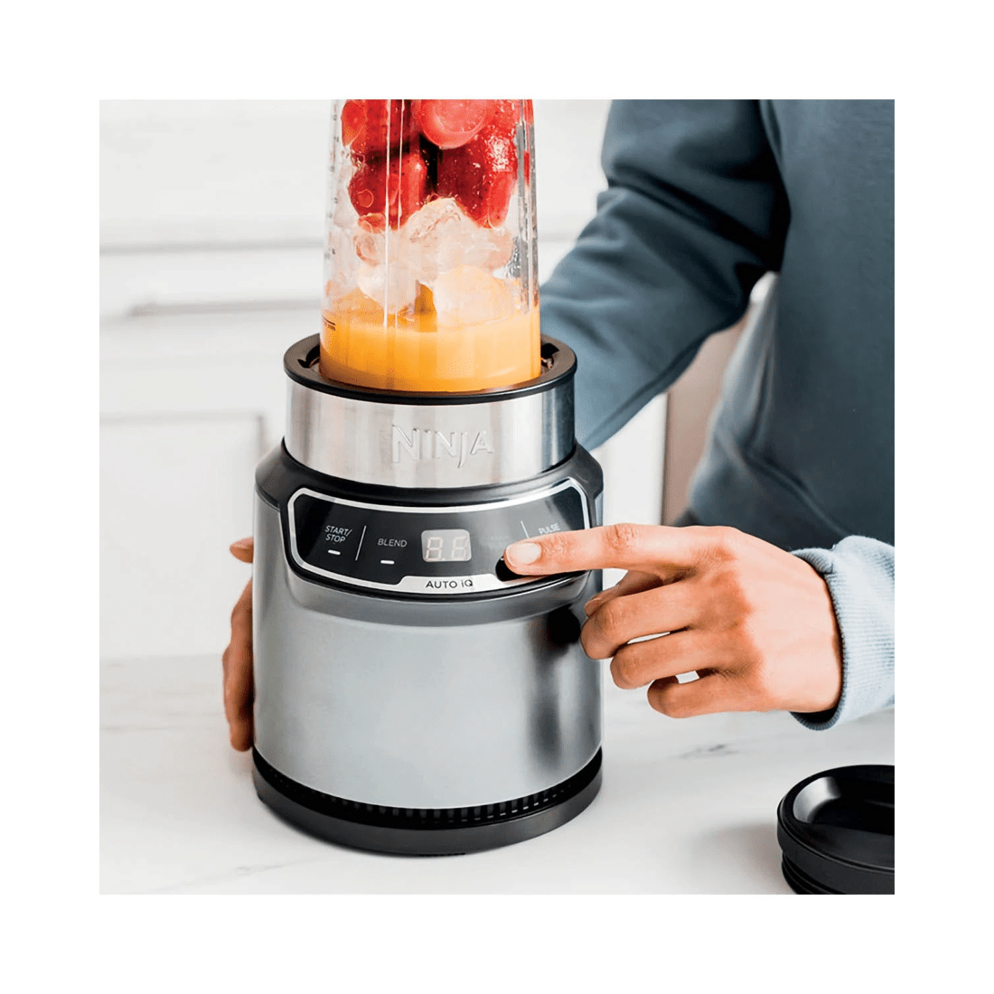 4 Ninja Nutri Ninja With Auto-Iq - Black, 4 of 6