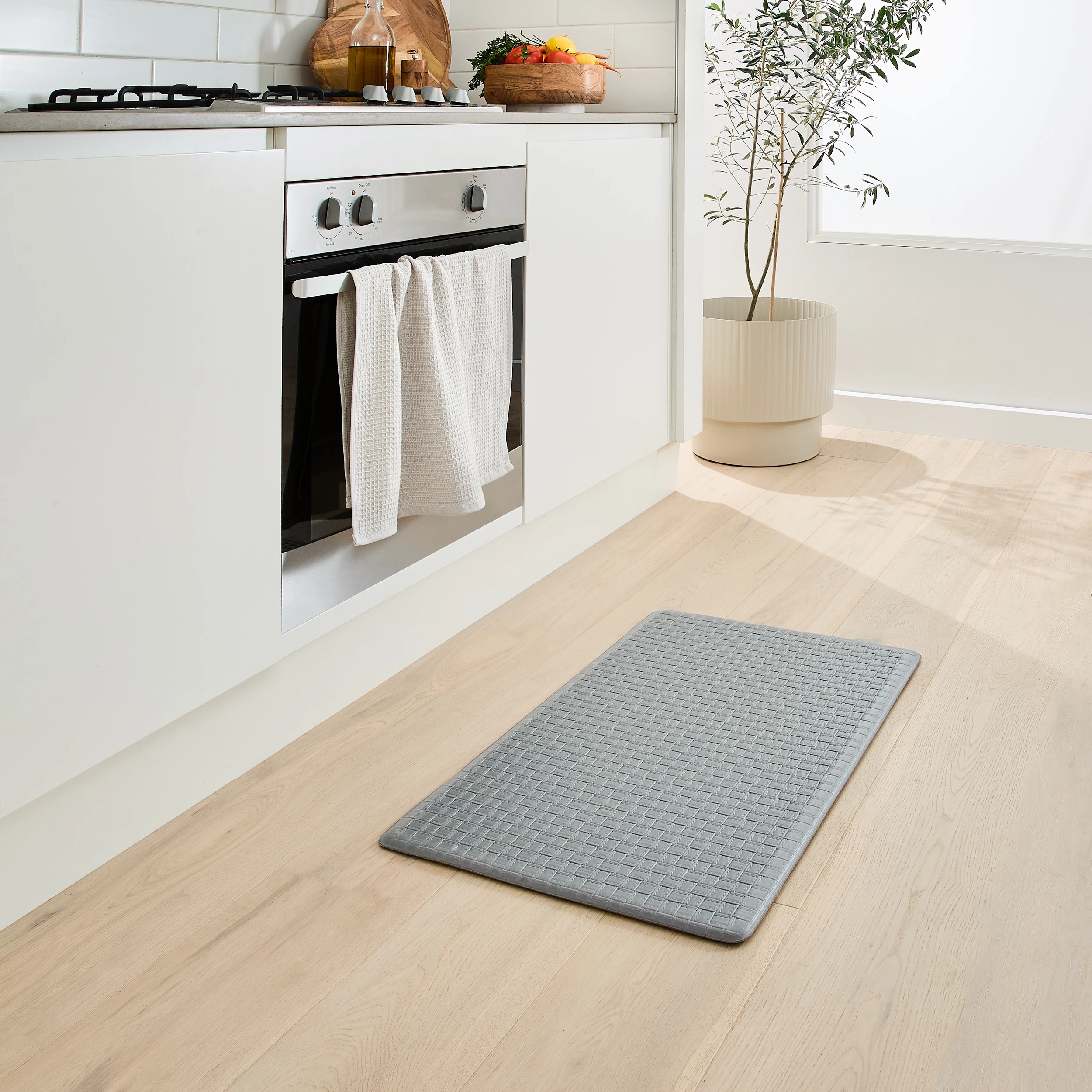1 Kitchen Mat - Grey, 1 of 5