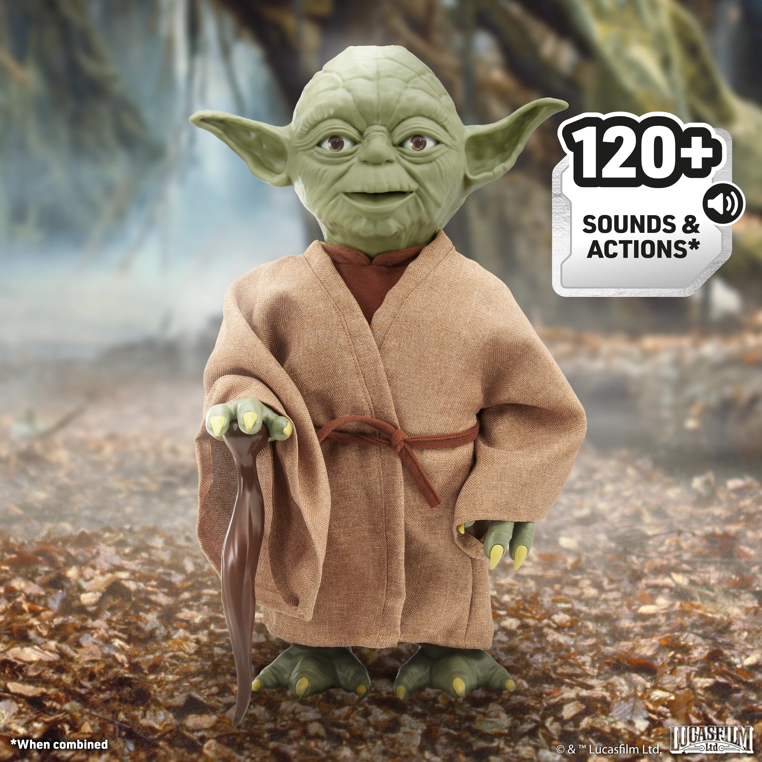 3 Disney Star Wars Yoda Puppetronic by RealFX - Multi, 3 of 10