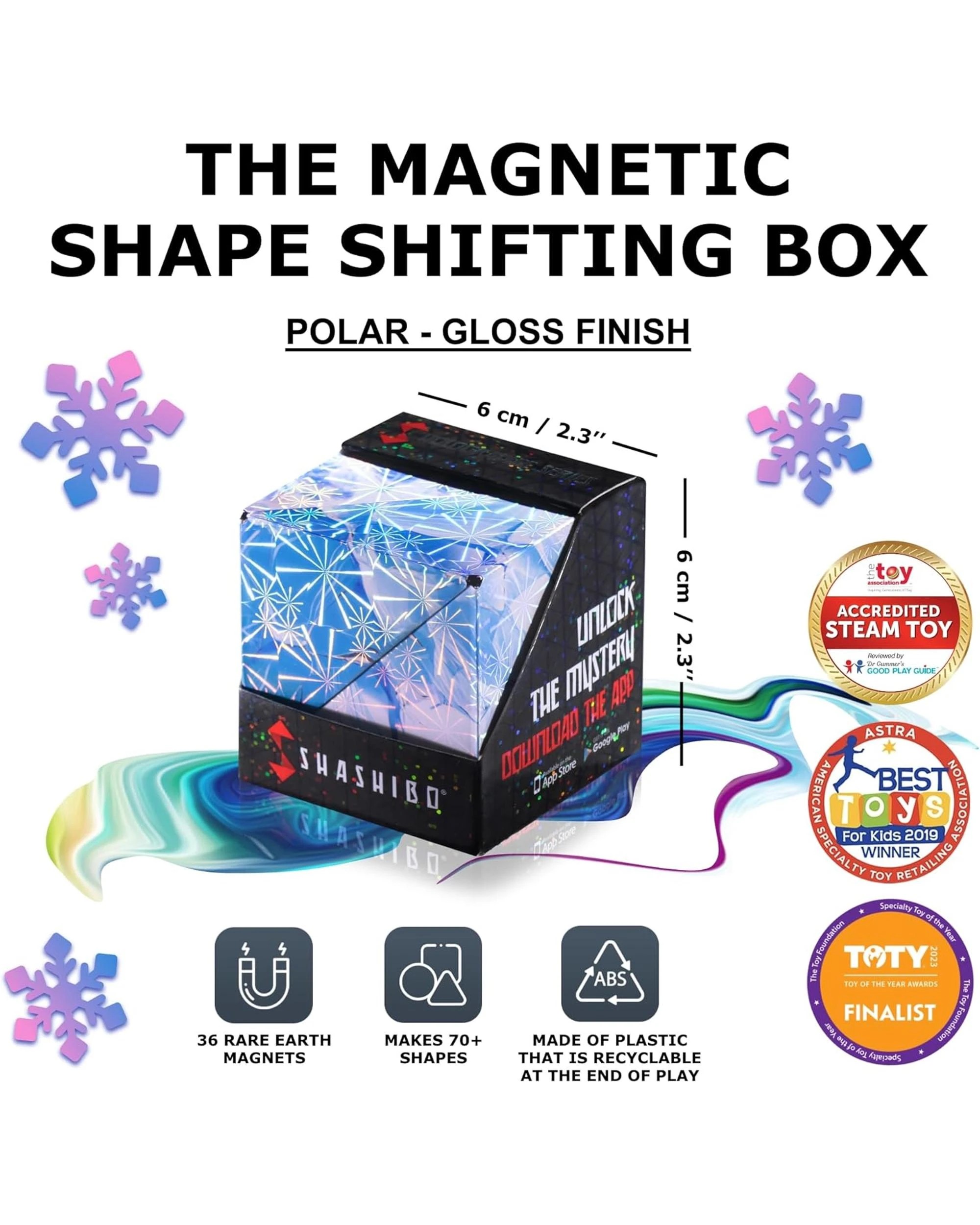 2 Shashibo Shape Shifting Box - Polar, 2 of 7