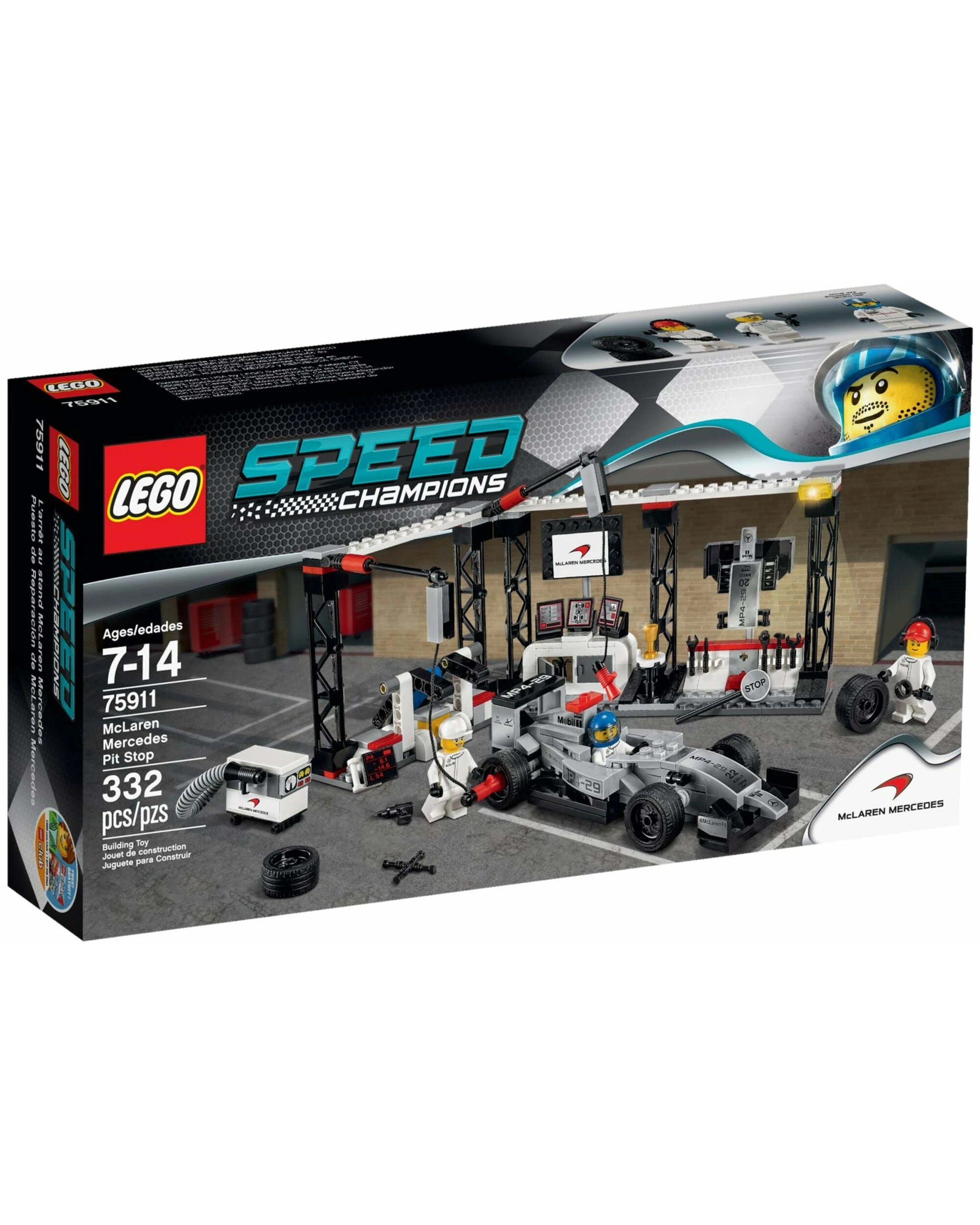 1 LEGO Speed Champion 75911 McLaren Mercedes Pit Stop, 1 of 1