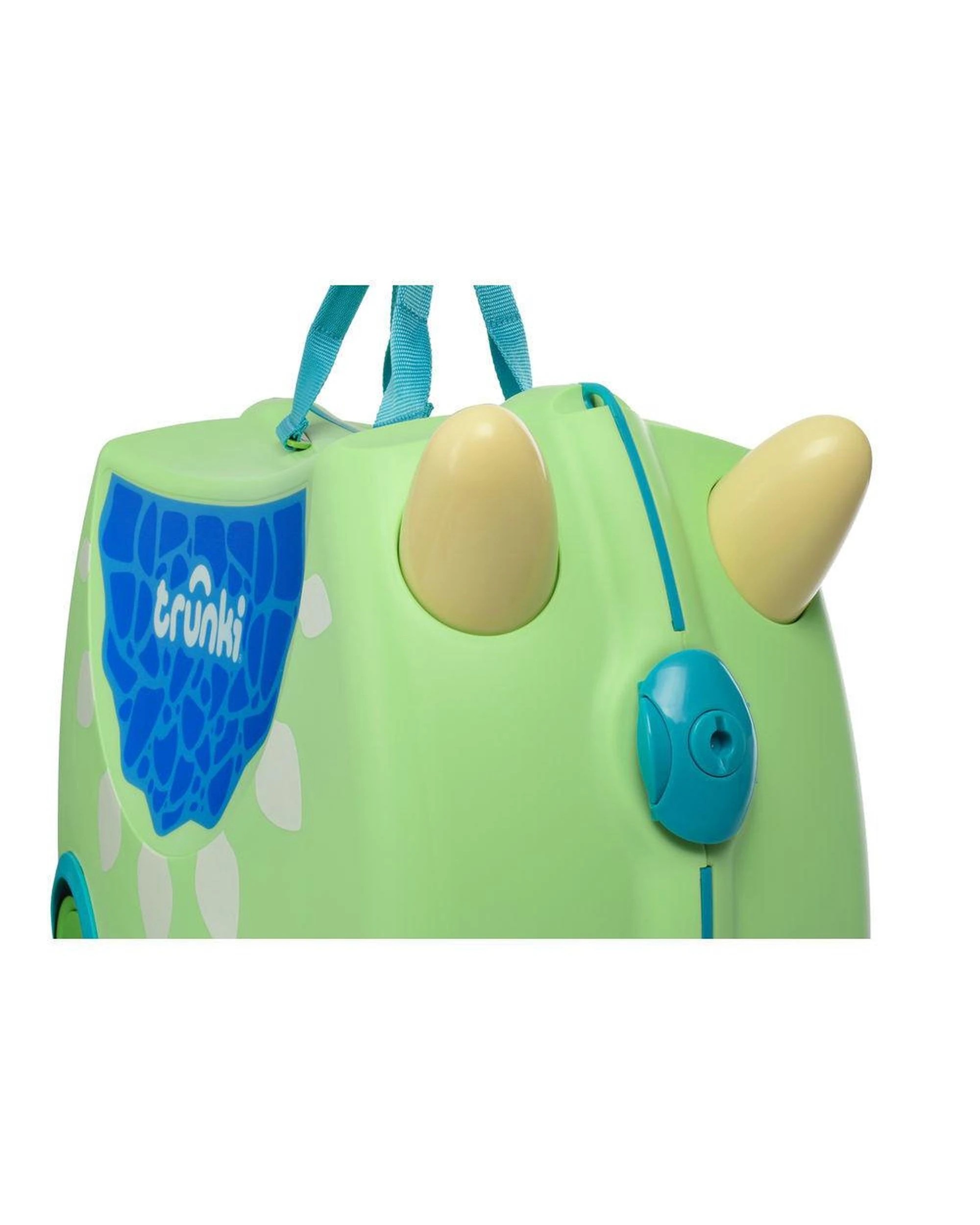 6 Trunki Glide Ride on Luggage Kids Suitcase Toy Box Dudley the Dinosaur, 6 of 8