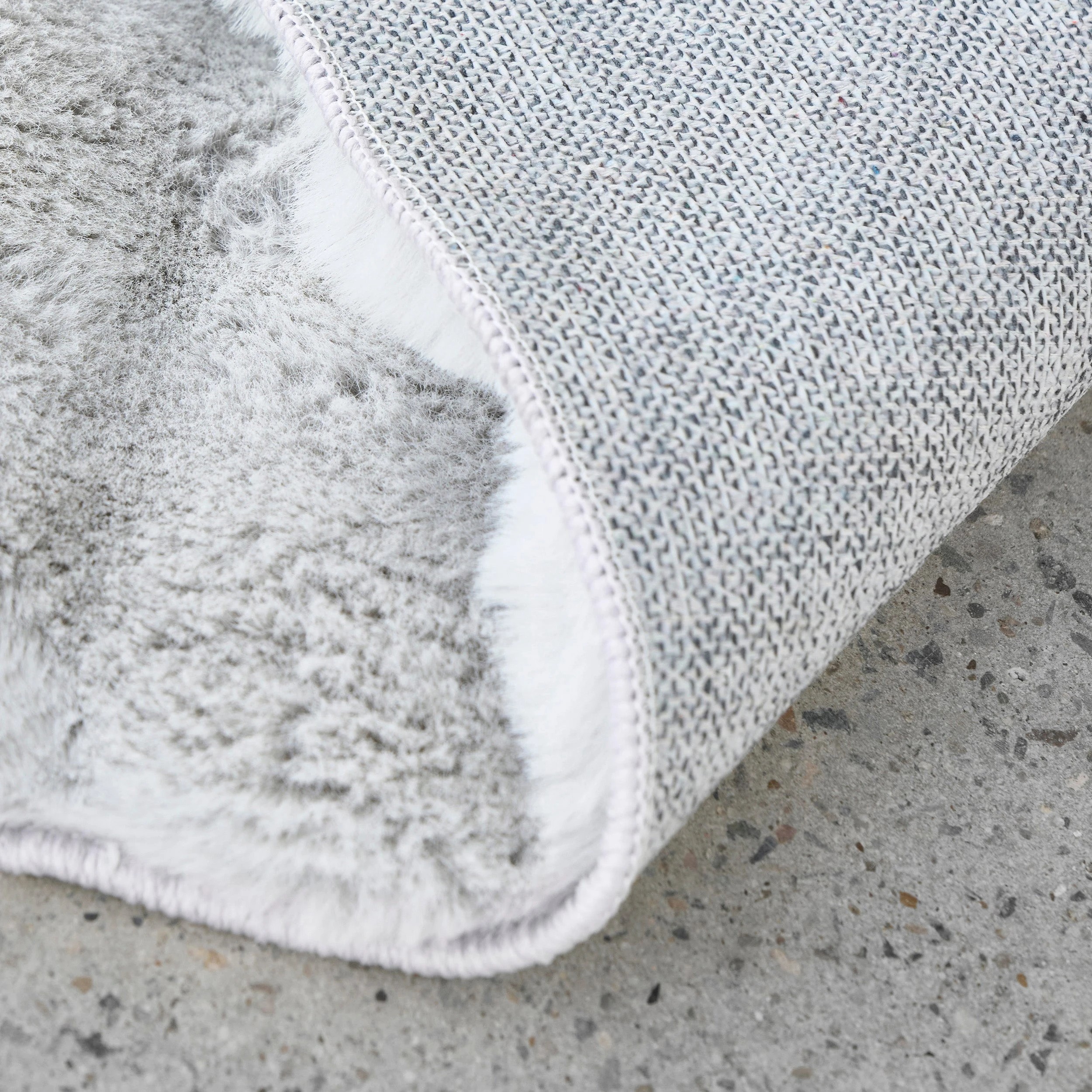 6 Common Ground Rugs PureForm 57 100x100cm - Silver, 6 of 8