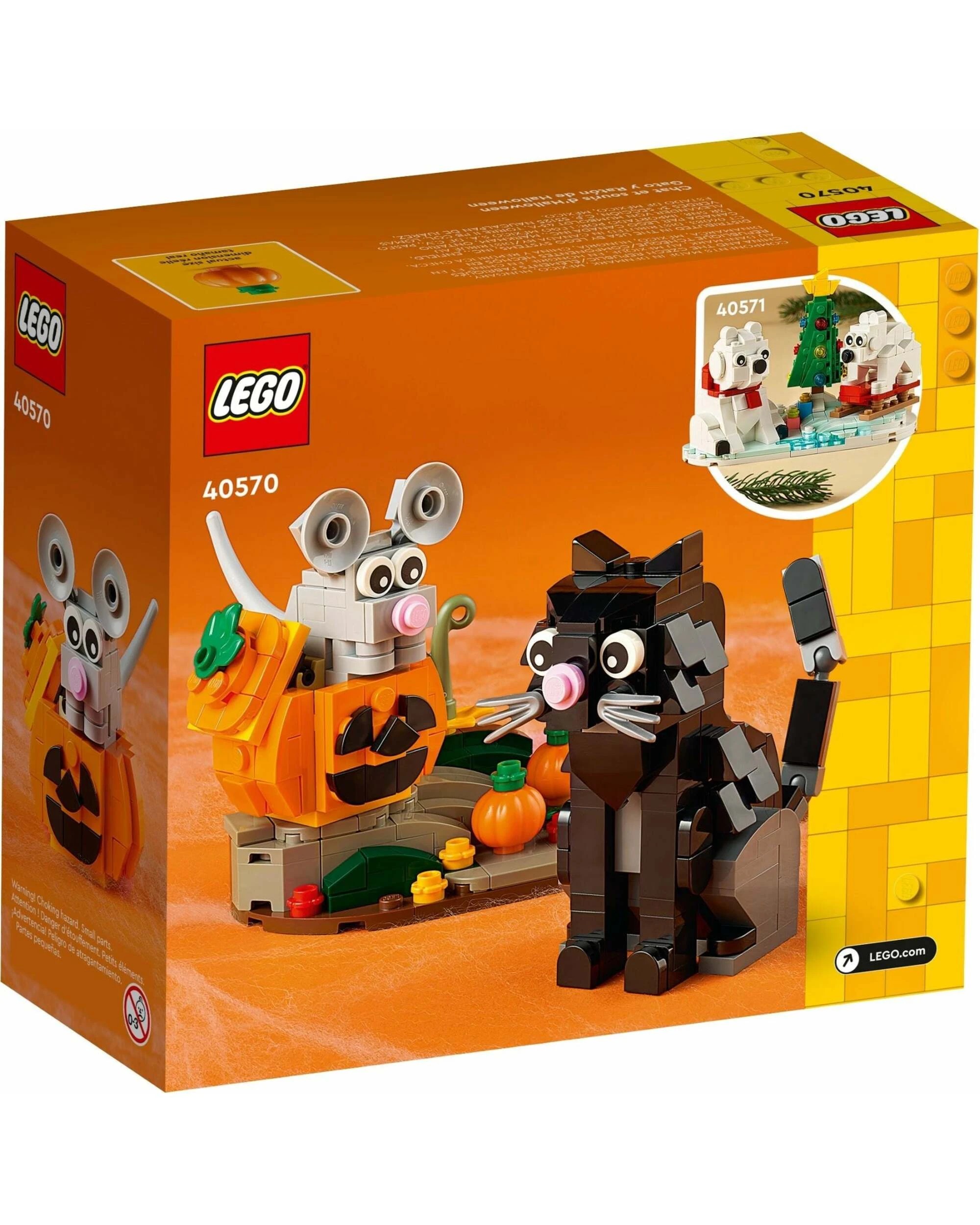 2 LEGO 40570 Halloween Cat & Mouse Set, 2 of 4