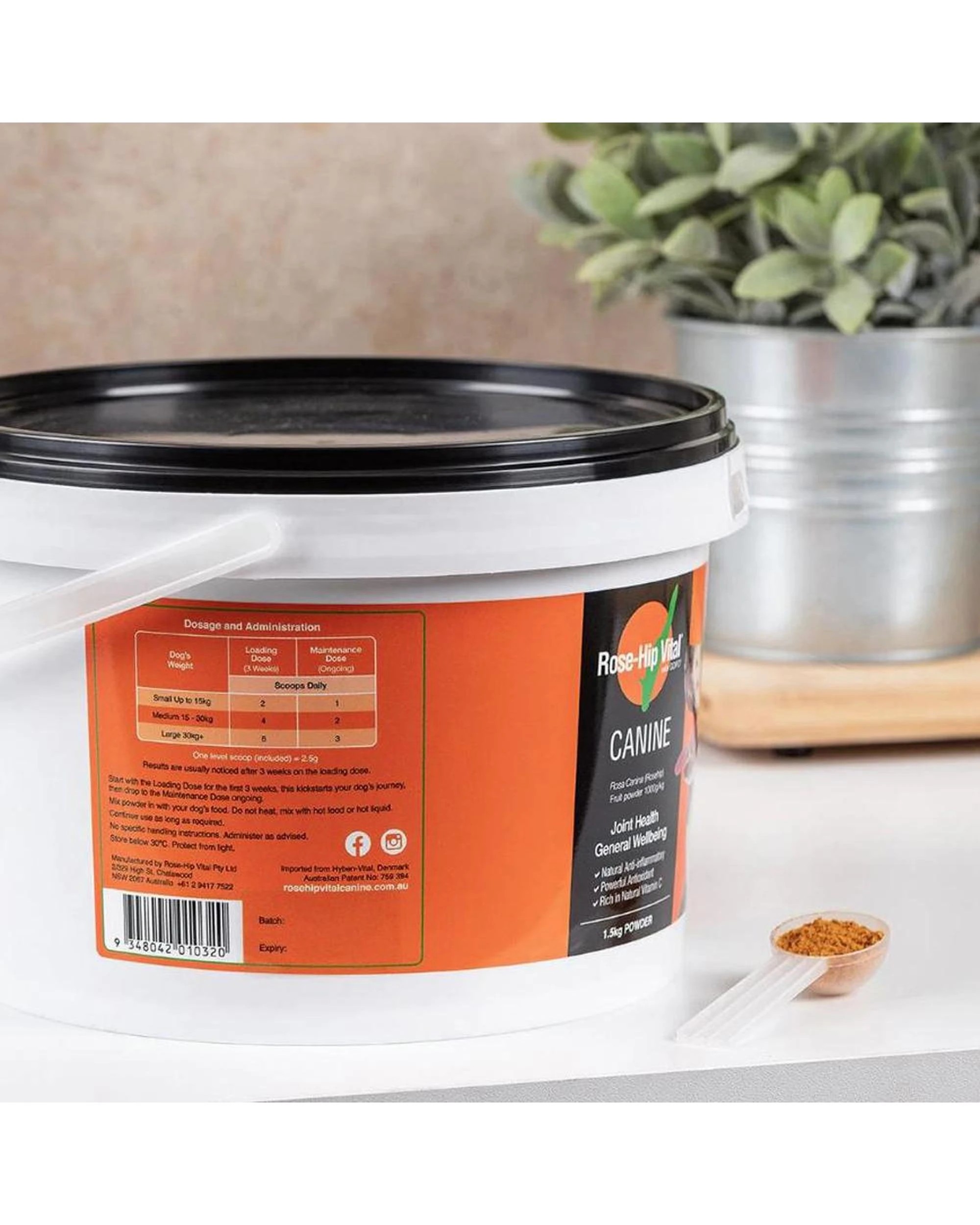 8 Rose Hip Vital Canine - 1.5kg, 8 of 8