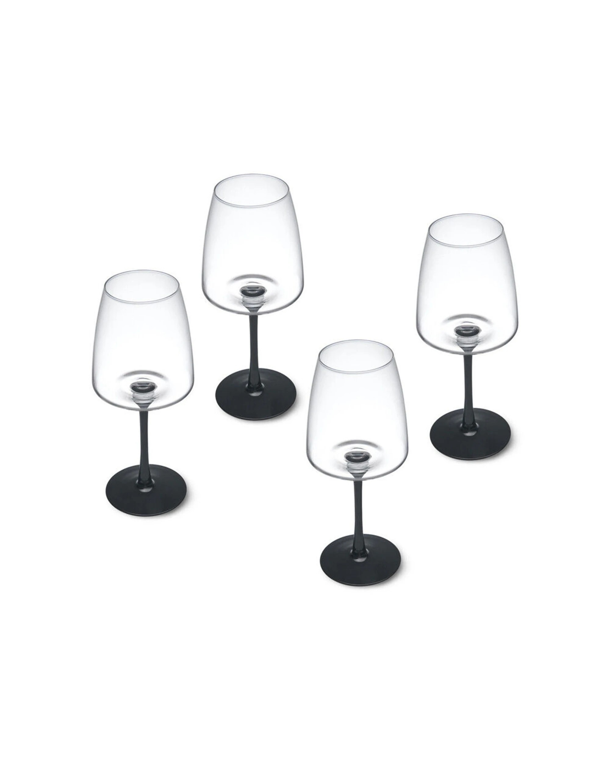 4 Mikasa 4pc Palermo Crystal Wine Glass Set 400ml - Clear, 4 of 6