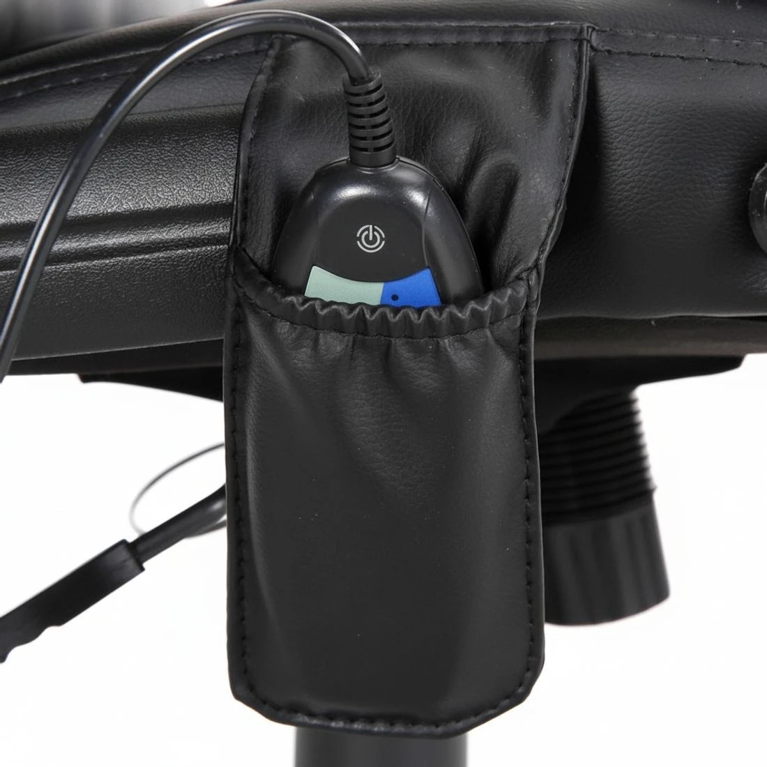 8 Artiss 8 Point Massage Office Chair Heated Seat Recliner - Black, 8 of 9