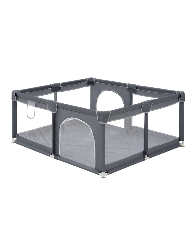 Playpals Baby Playpen Child Safety Gate Kids Playpen Child Play 2 Door 150x180cm - 