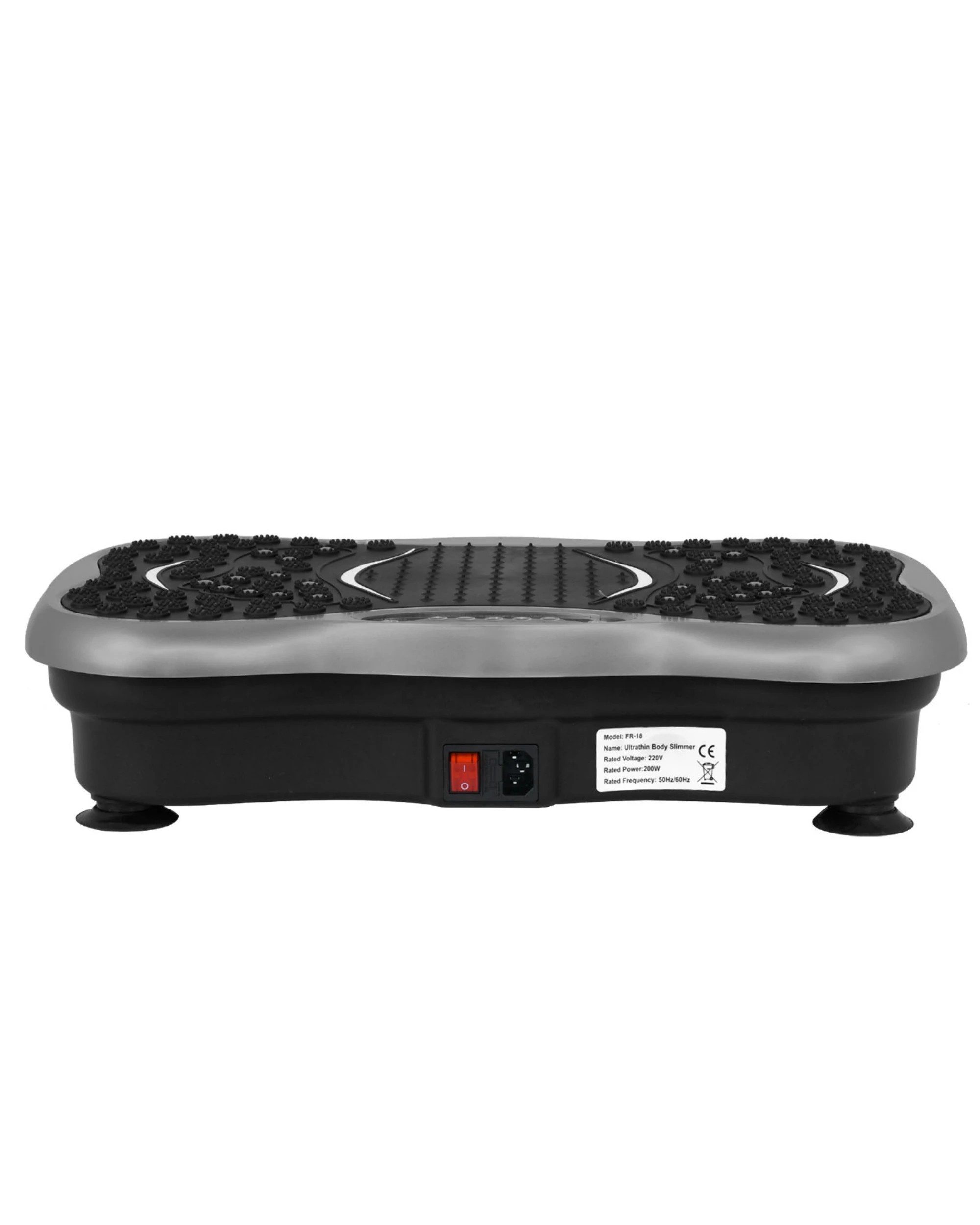 5 Advwin Vibration Plate Exercise Machine Gym Home Grey, 5 of 7