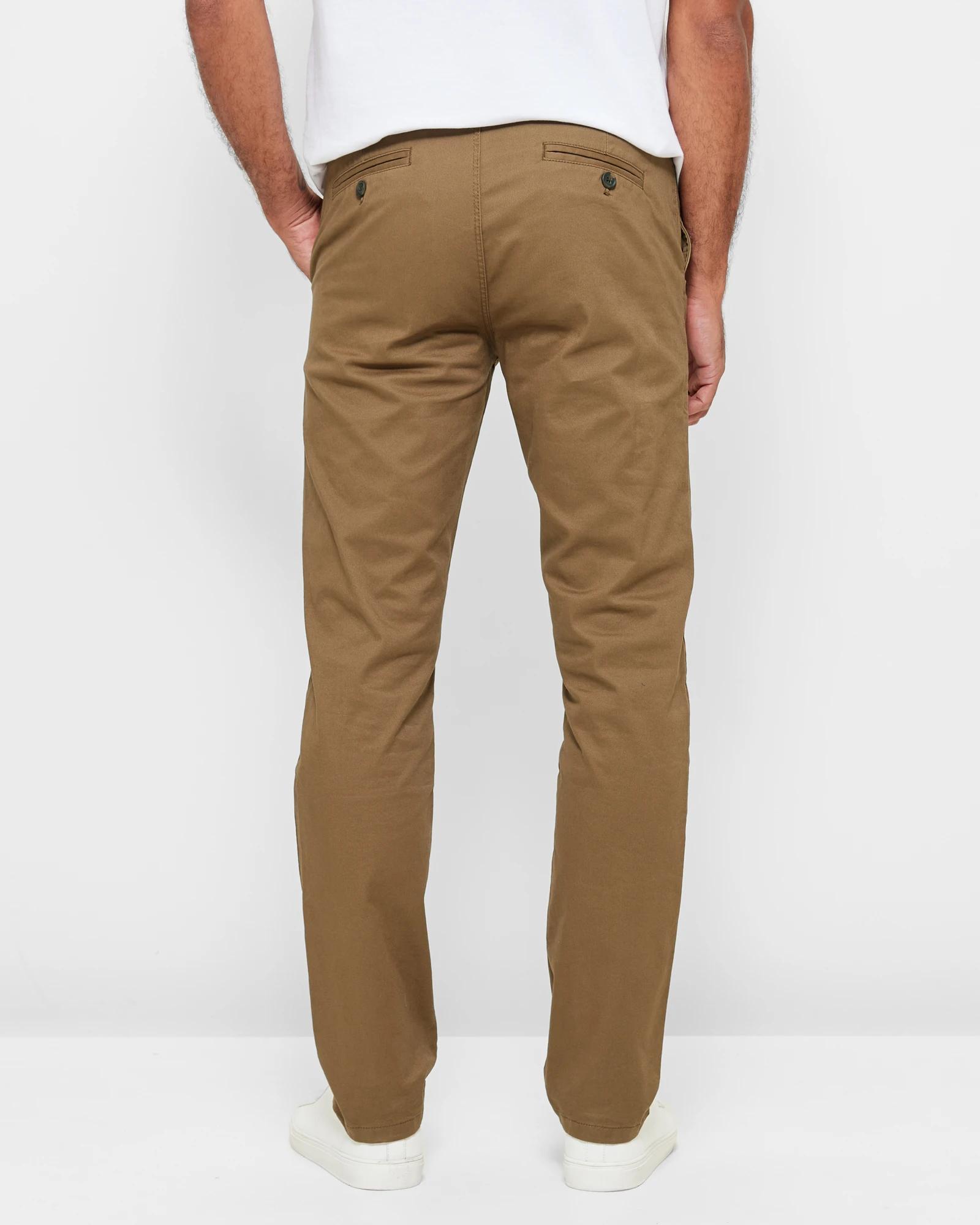 4 Target Straight Chino Pants SEPIA, 4 of 5