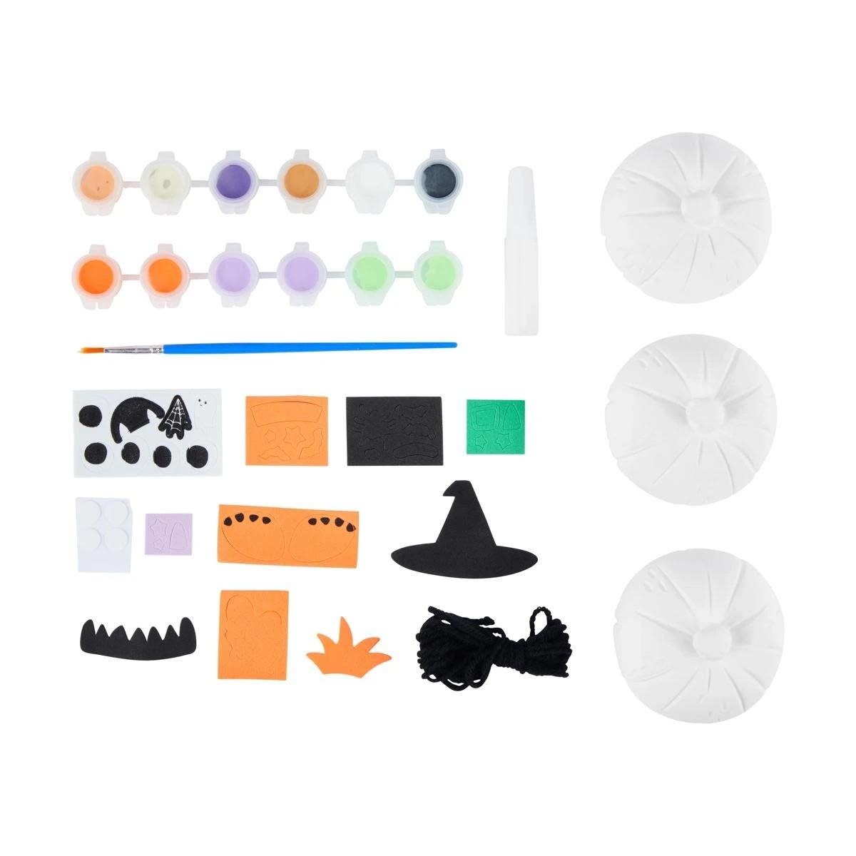 2 33 Piece Decorate Your Own Halloween Pumpkins, 2 of 6