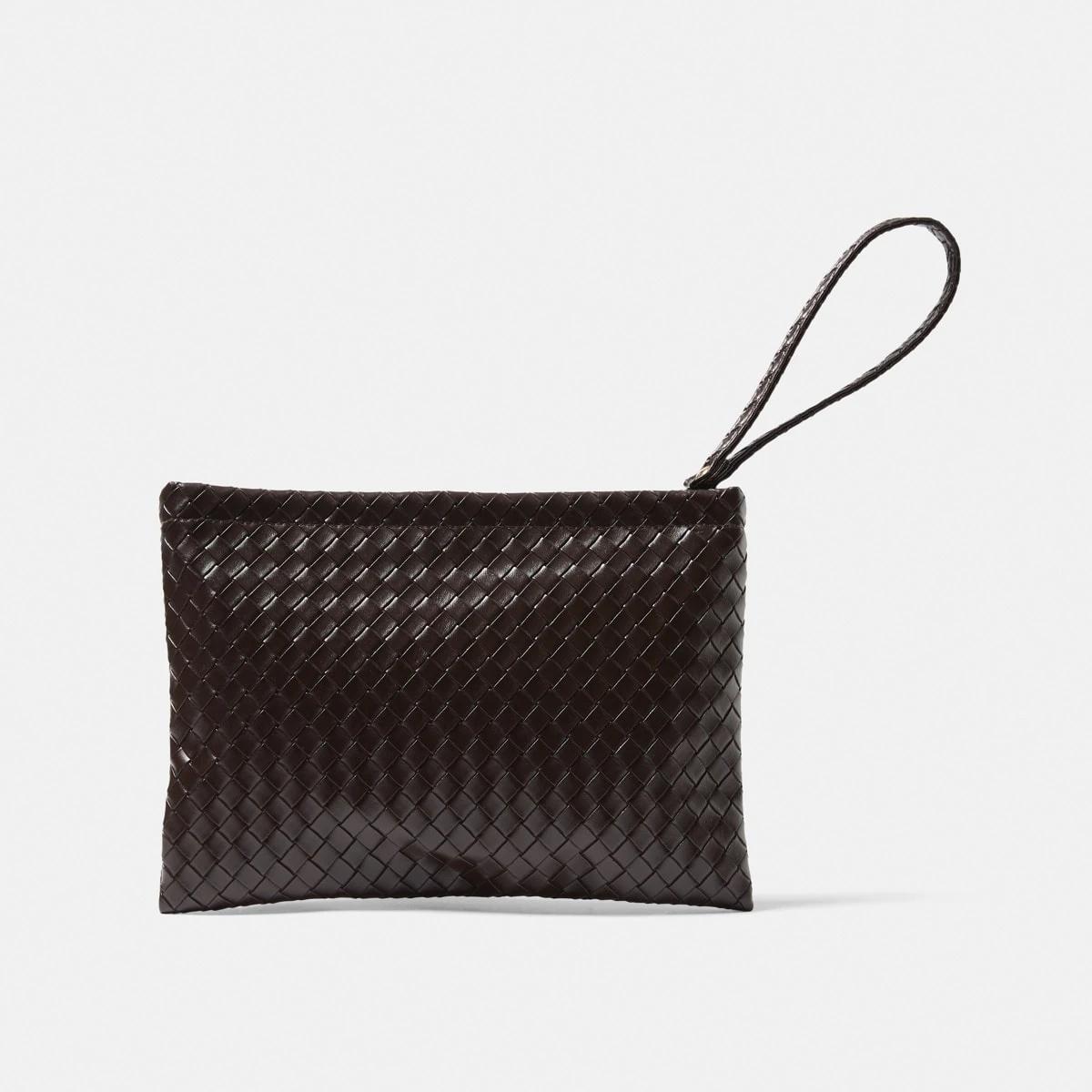 1 Weave Pouch CHOCOLATE PLUM, 1 of 4