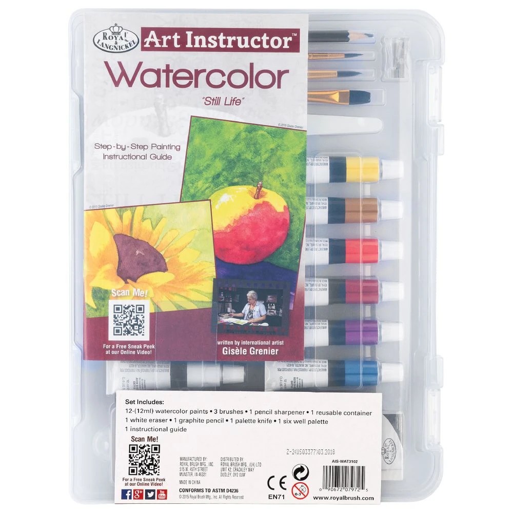 2 Royal & Langnickel Small ClearView Watercolour Set 22 Piece, 2 of 6