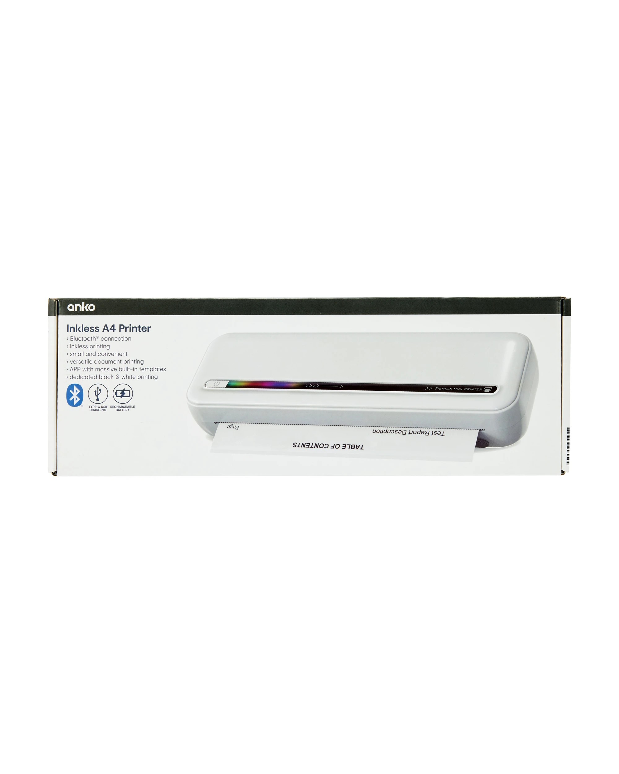 9 Inkless A4 Printer - White, 9 of 9