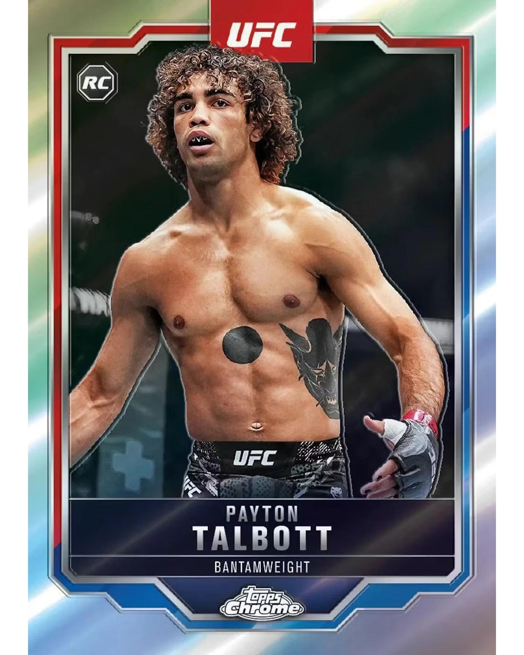 7 Topps 2025 Chrome UFC Mega Box, 7 of 10