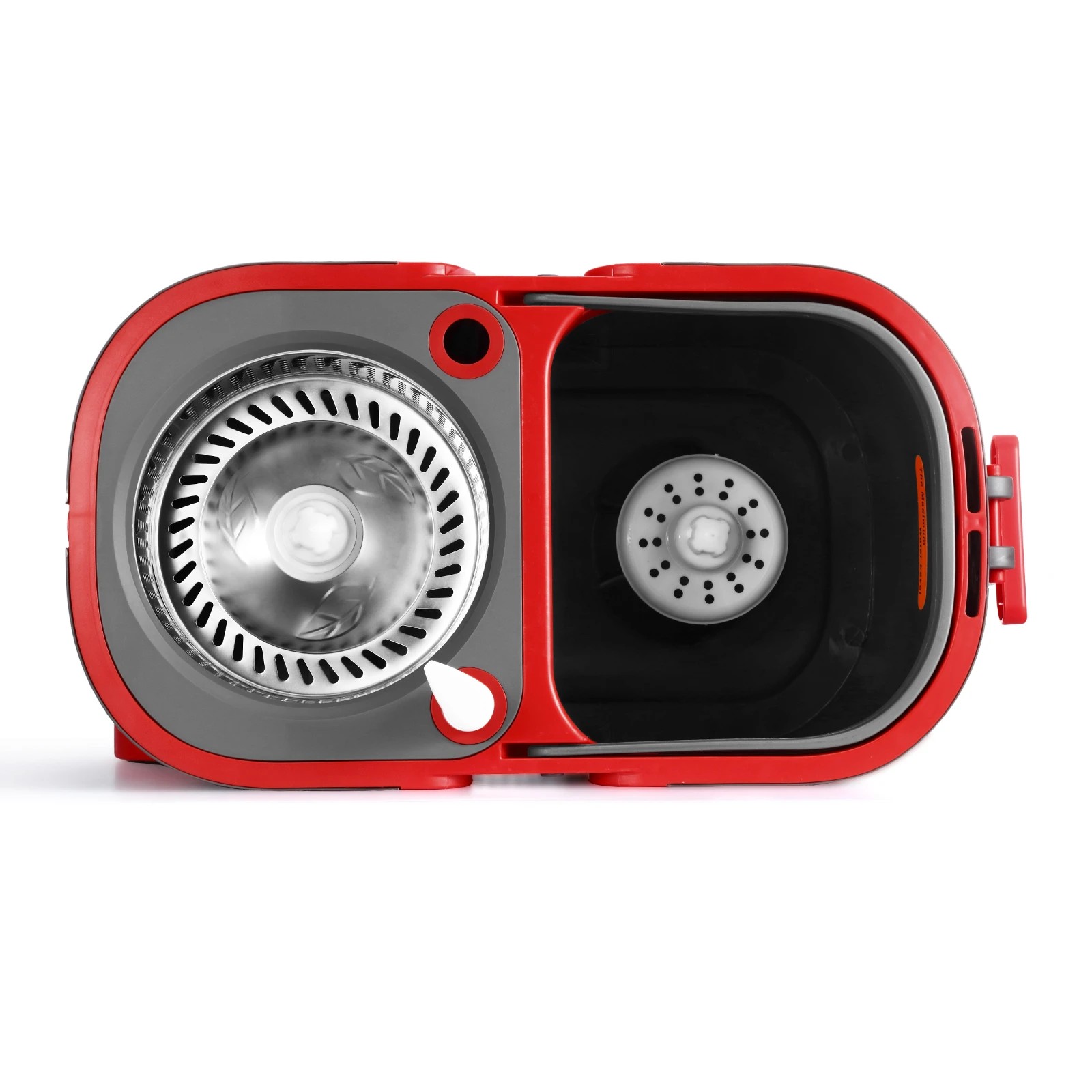 2 Dr FUSSY Spin Mop and Bucket Set Tile Wood Floor Cleaner 4 Microfiber Mop Heads Easy Cleaning System 360 Degree Rotating, 2 of 4