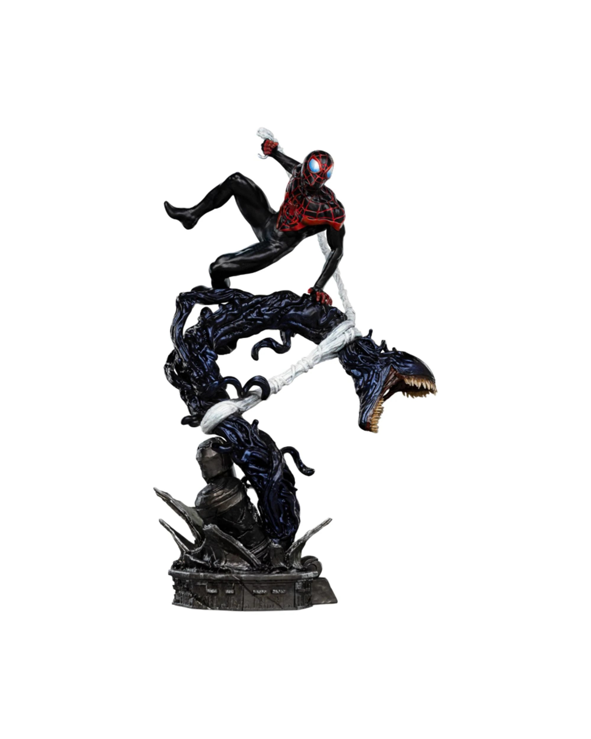1 Iron Studios Marvel Spider-man Miles Morales 1:10 Statue, 1 of 10