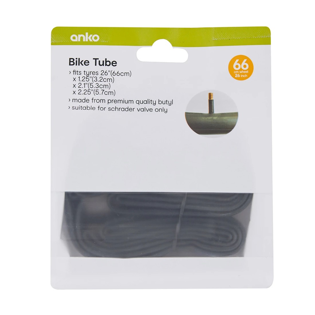 4 Bike Tube - 66cm, 4 of 4