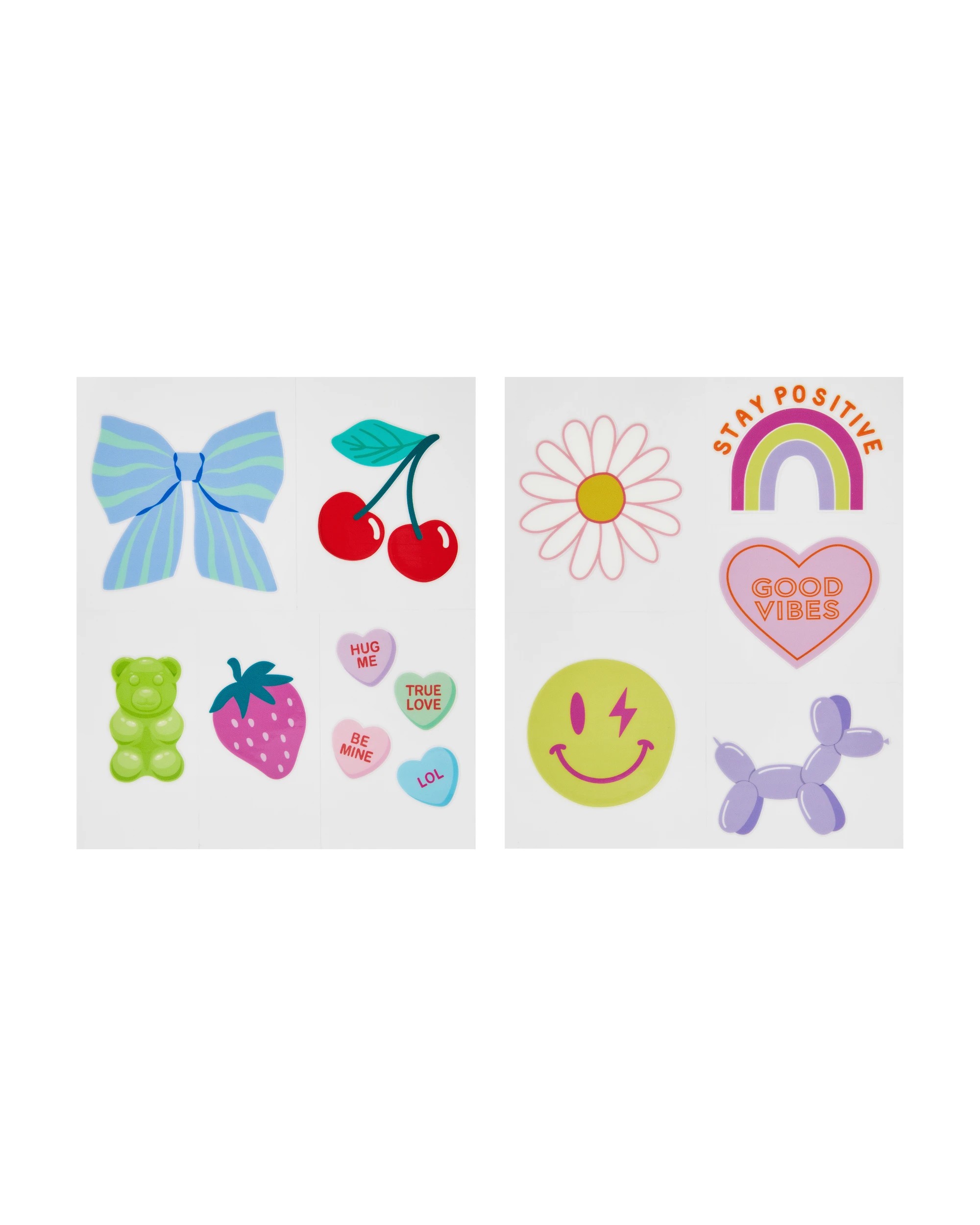 2 10 Piece Vinyl Transfer Stickers - Icons, 2 of 3
