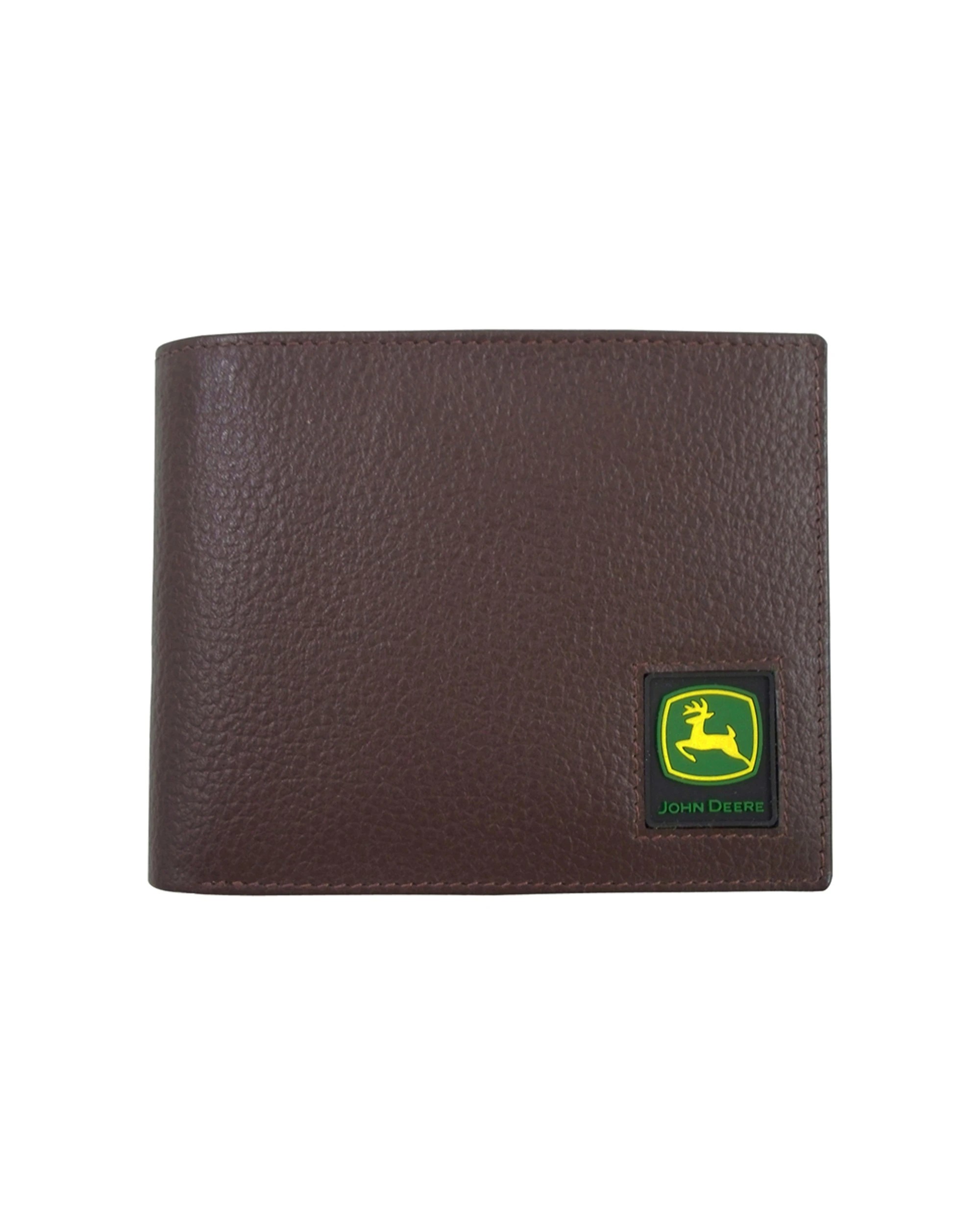 1 John Deere Bi-Fold Wallet Pebble Grain Leather Officially Licensed Mens - Multi, 1 of 4