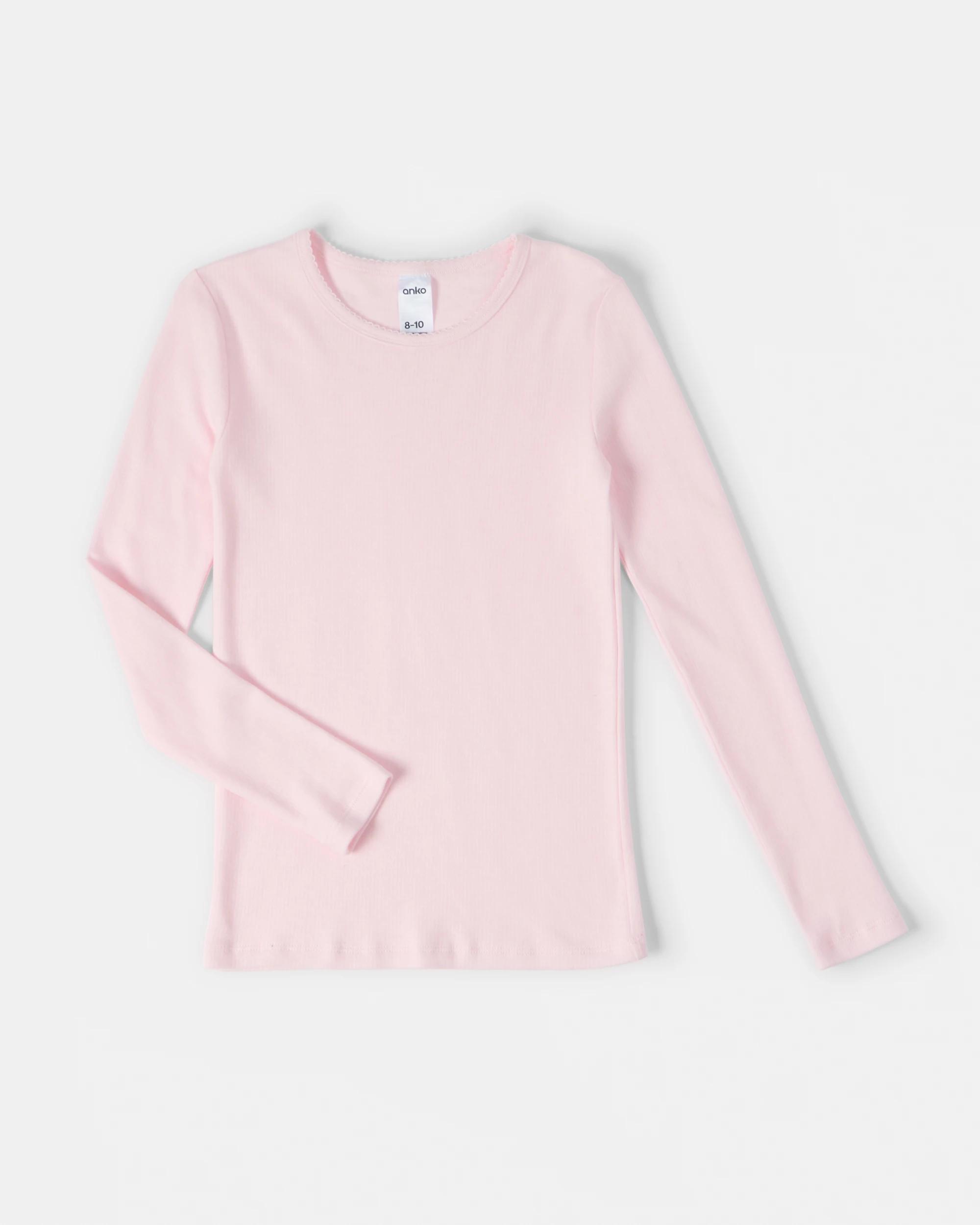 3 2 Pack Long Sleeve Thermal Top Pnk Thrmal, 3 of 6