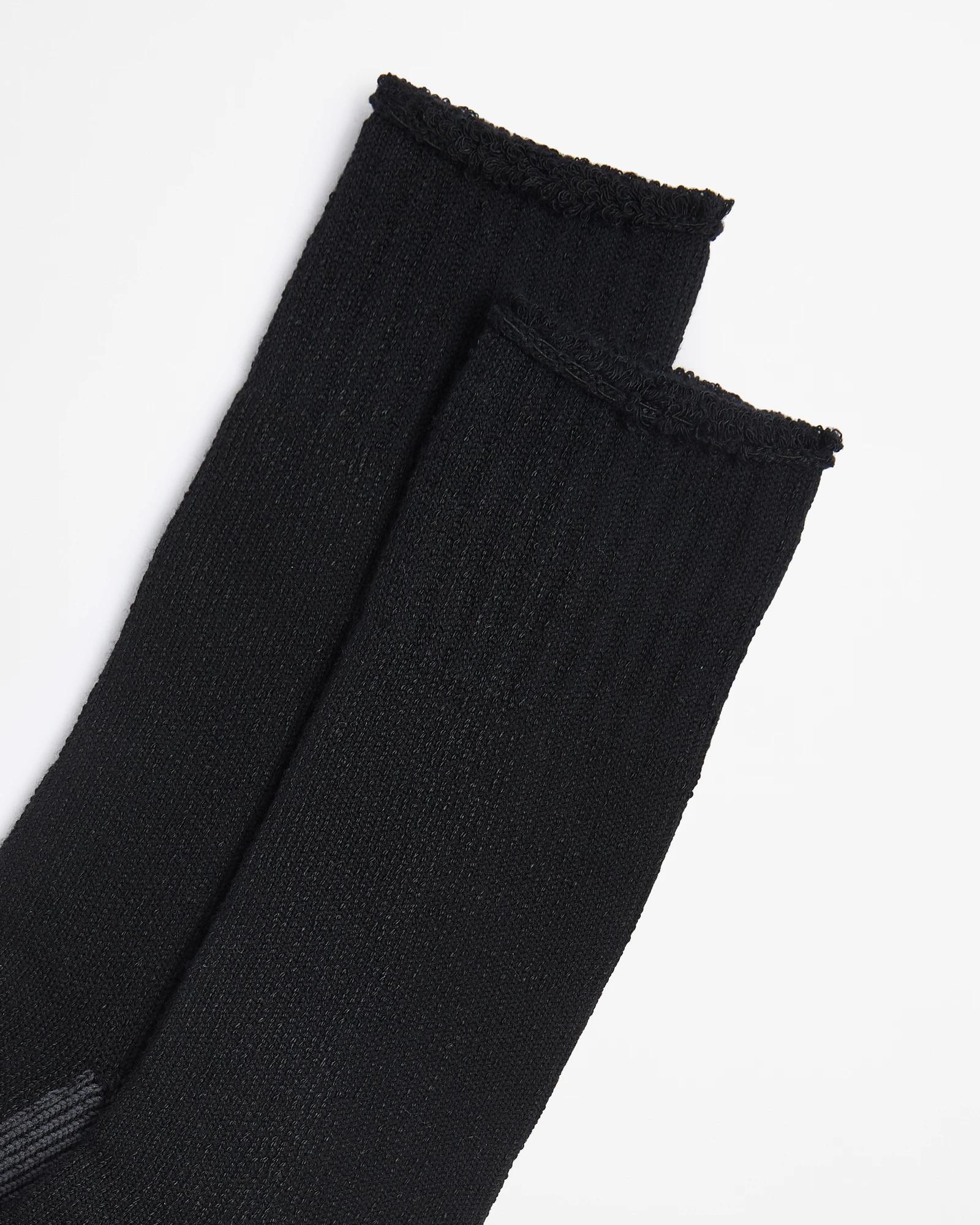 2 2 Pack Bamboo Socks - Graphite BLACK, 2 of 3