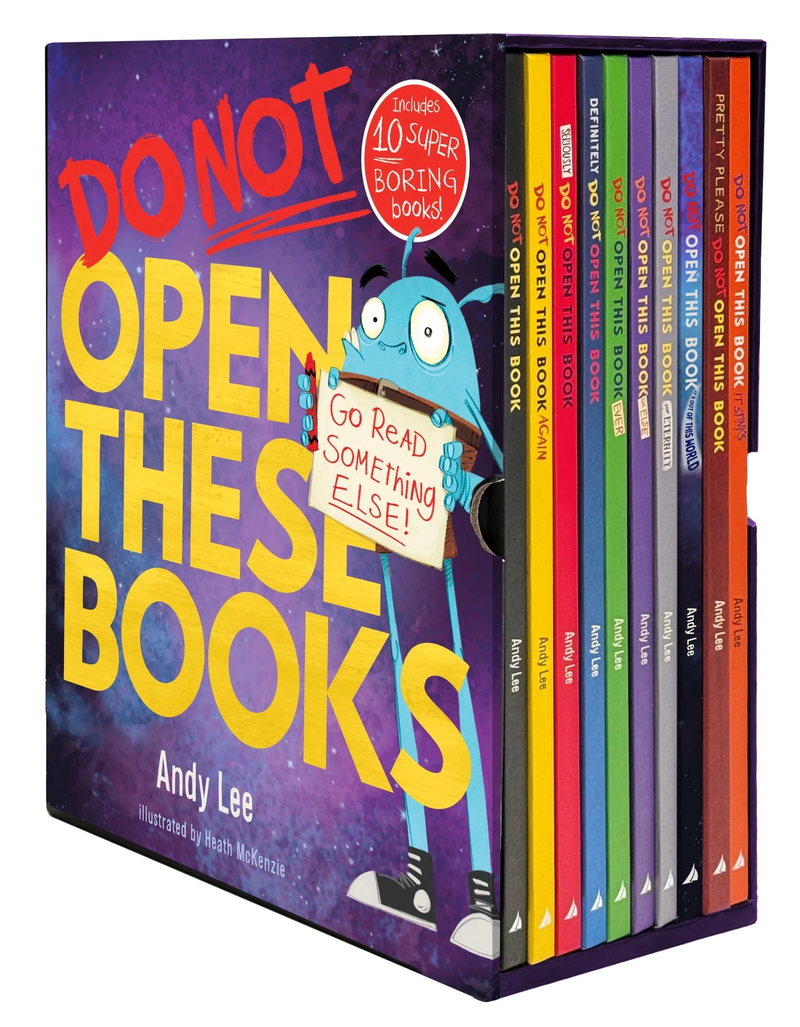 1 Do Not Open These Books by Andy Lee - Book, 1 of 2
