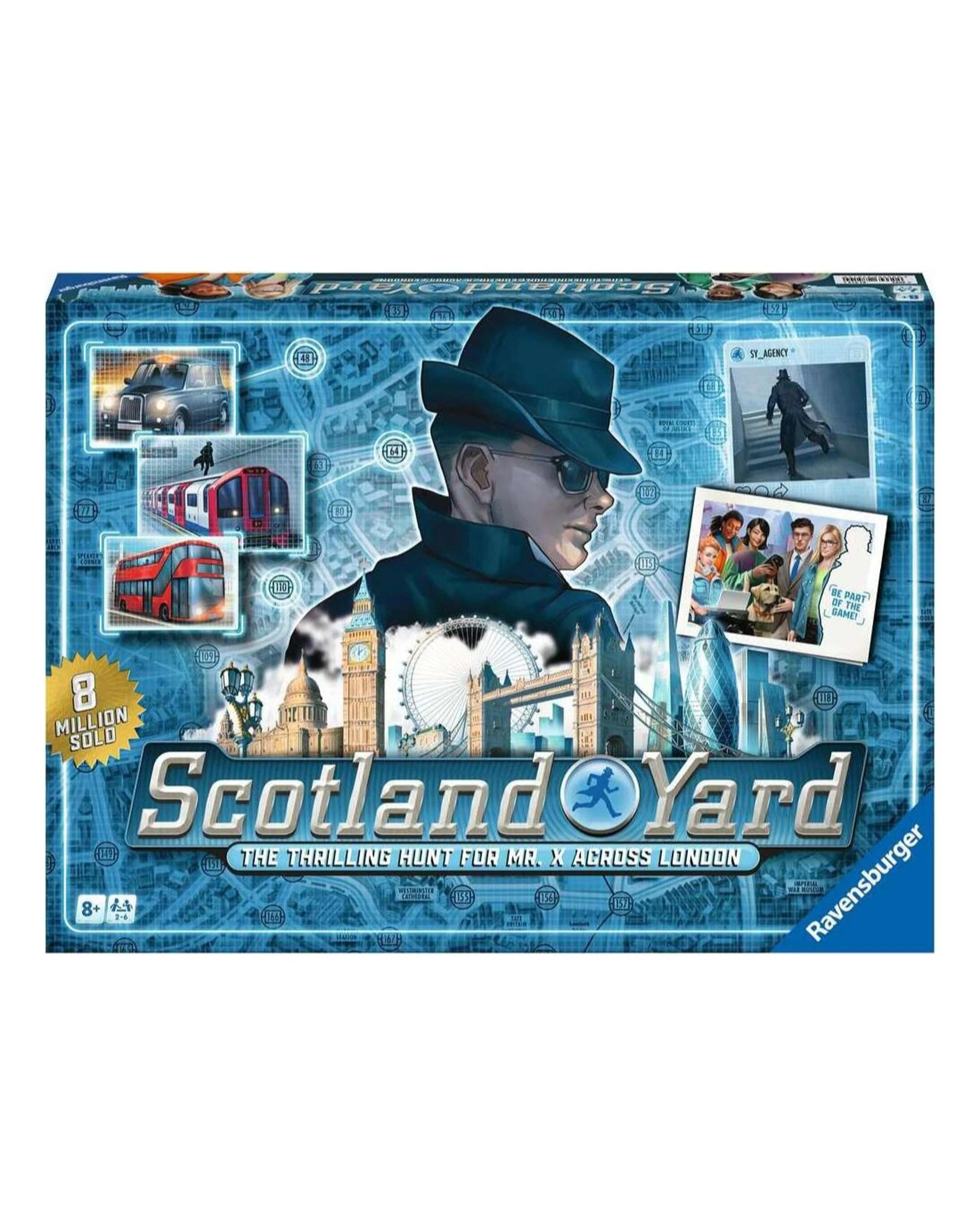 1 Scotland Yard Board Game, 1 of 3