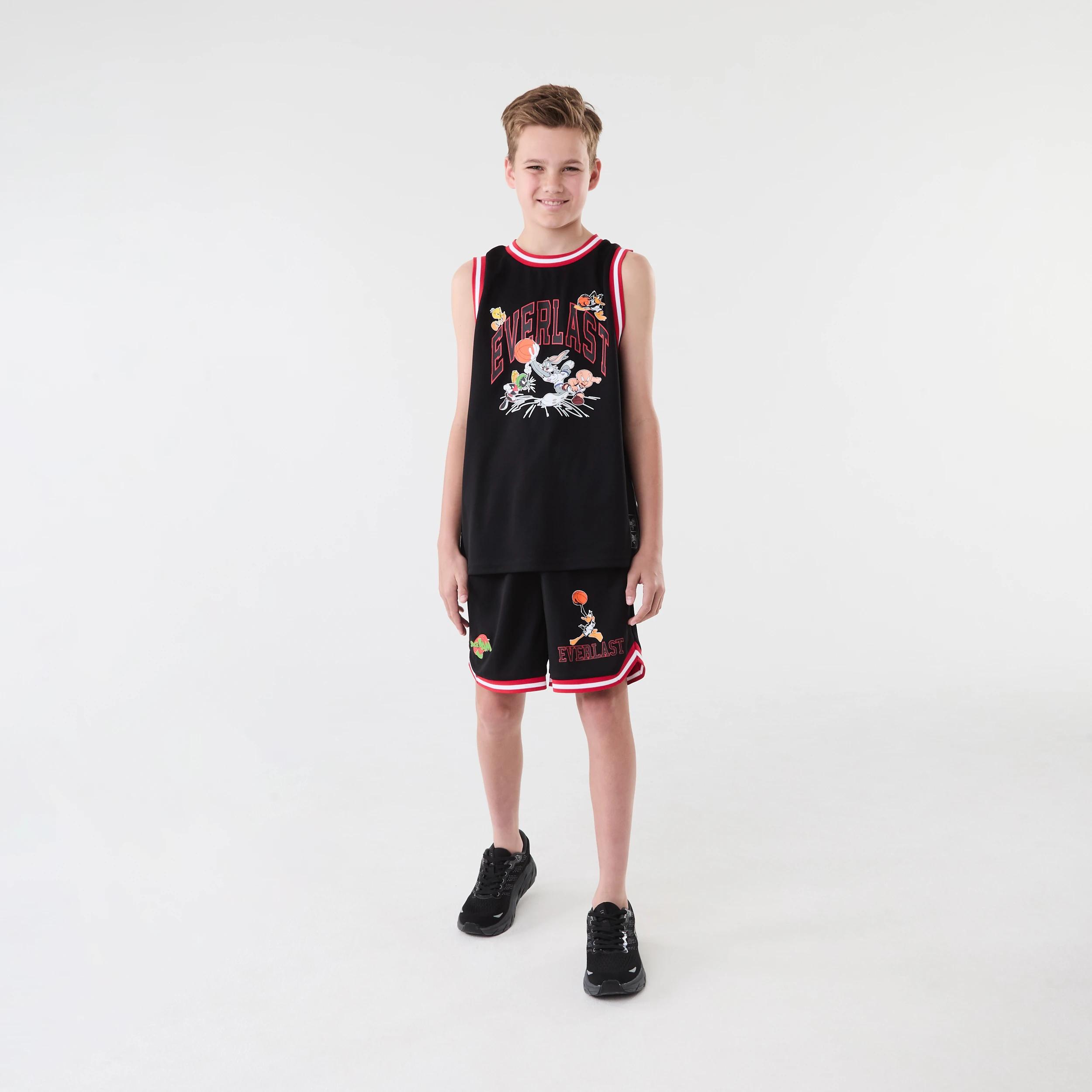 8 Everlast Kids Basketball Shorts EVERLAST BLACK, 8 of 9