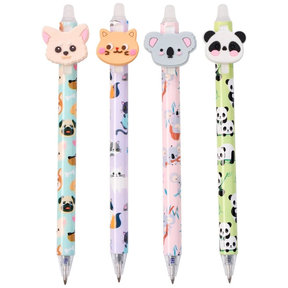 3 Studymate Novelty Erasable Gel Pen Animal 4 Pack, 3 of 5