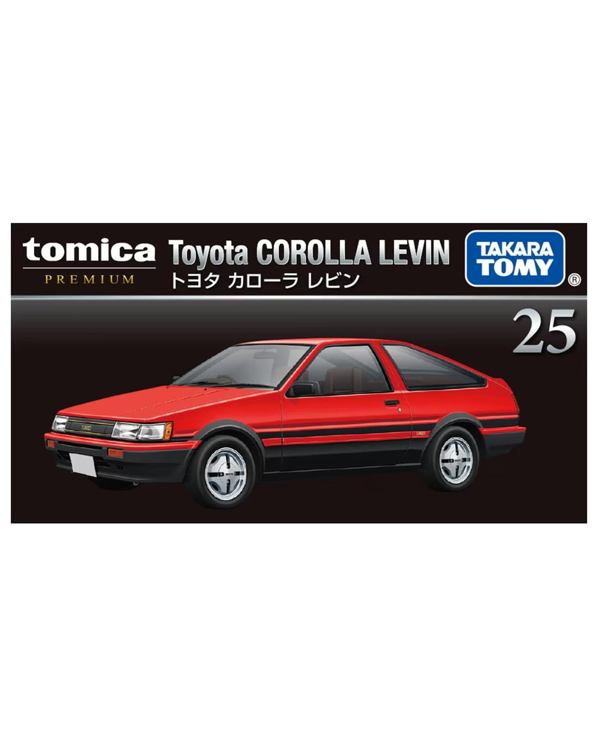 4 Tomica Premium 25 Toyota Corolla Levin, 4 of 4