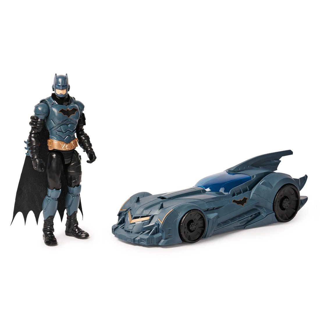 3 30cm Bat-Tech Batman Plus Batmobile Set, 3 of 6