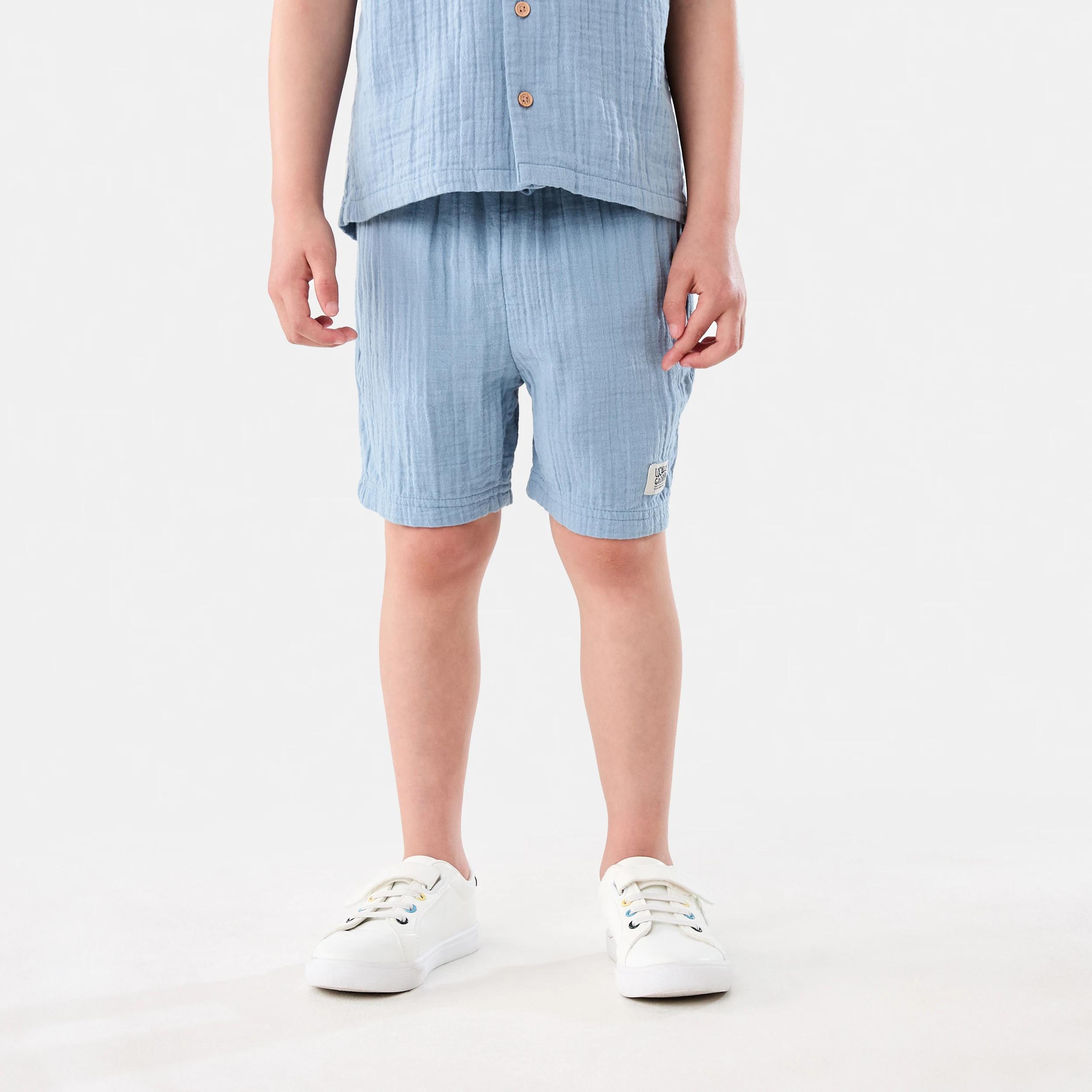 1 Double Cloth Shorts LOCALLY GROWN FADED DENIM, 1 of 7