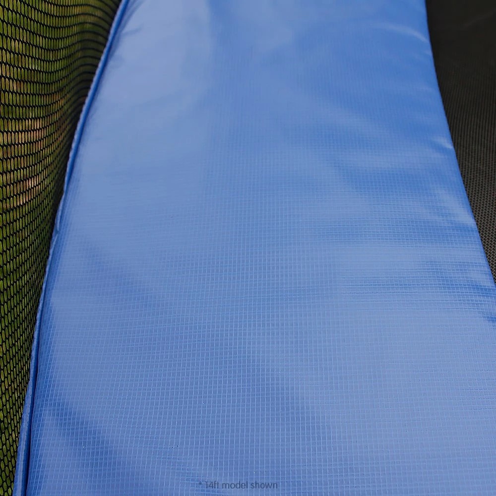 6 Kahuna Blizzard 10 ft Trampoline with Net - Orange, 6 of 10