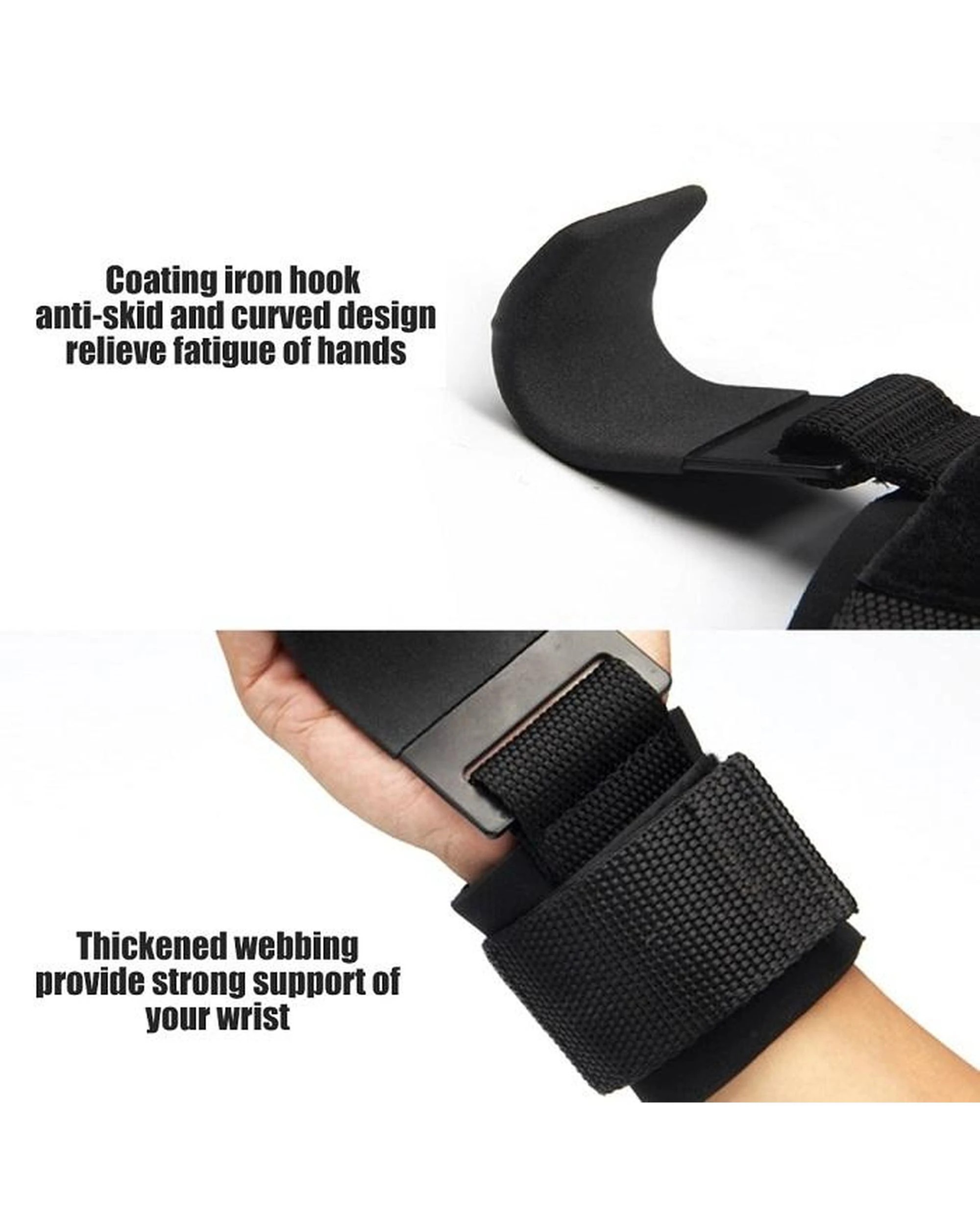 3 Morgan Elite Lifting Hook Straps Pair, 3 of 3