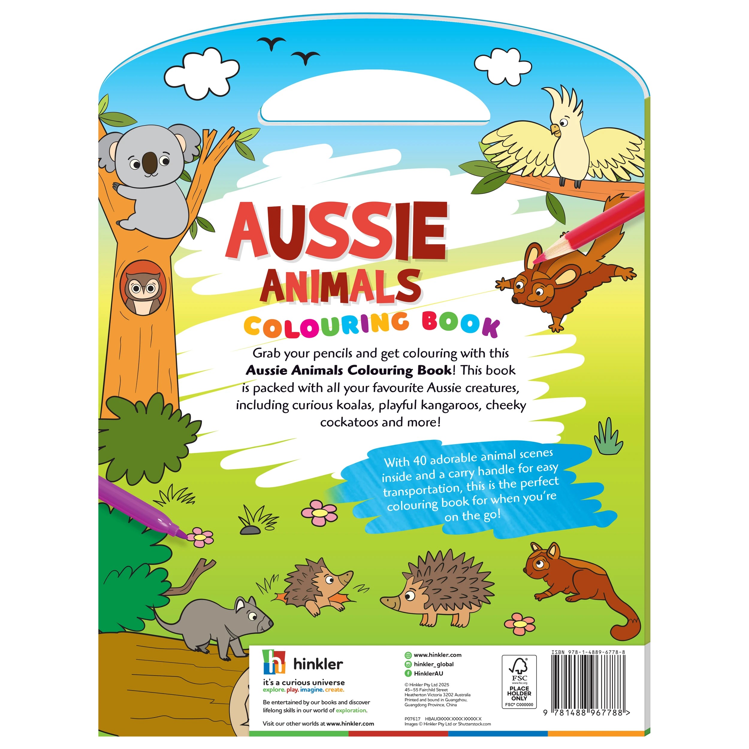2 Aussie Animals Colouring Book, 2 of 4