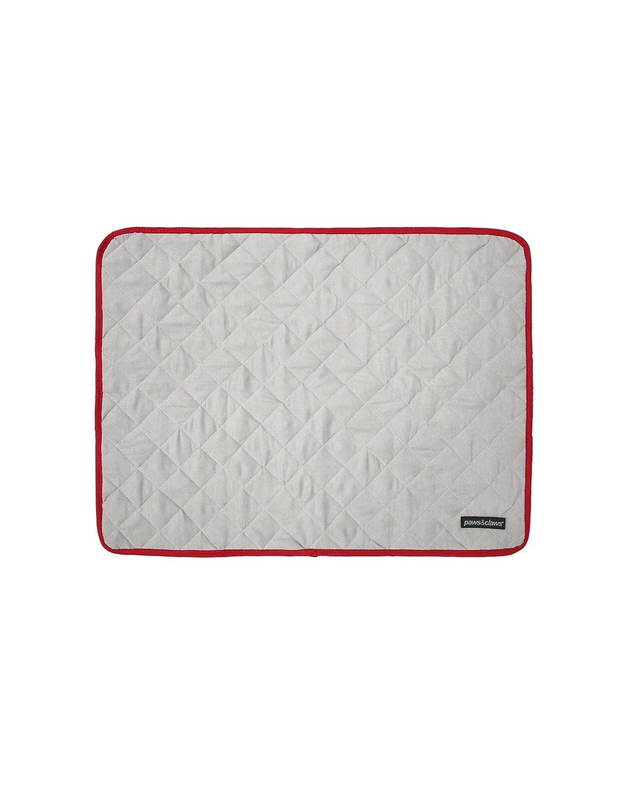 2 Paws And Claws Self Warming Thermal Insulated Dog Pet Blanket Charcoal 80x60cm - Grey, 2 of 6