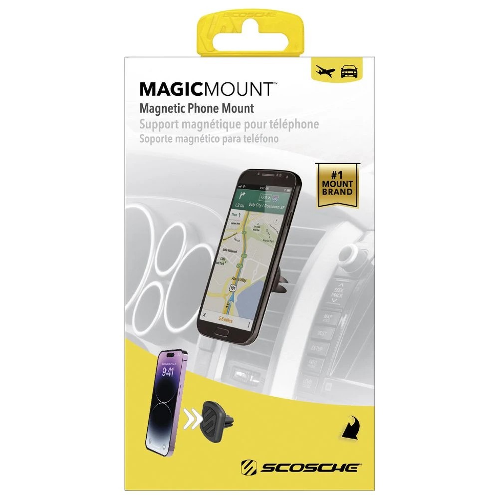 5 Scosche Magnetic Vent Mount Mobile Phone Black, 5 of 5