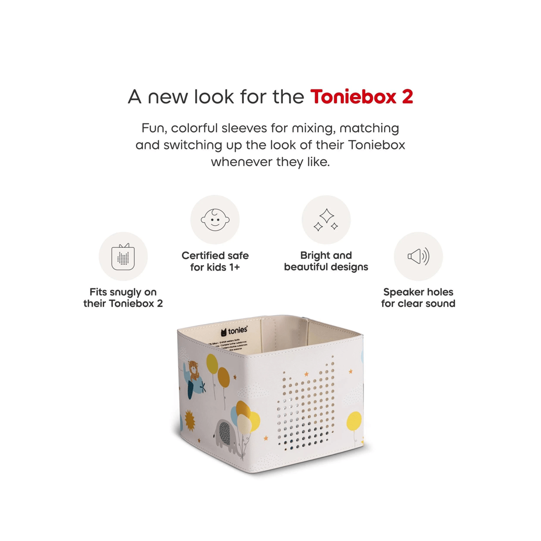 3 Tonies - Toniebox 2 Sleeve: Up in the Clouds - Multi, 3 of 5